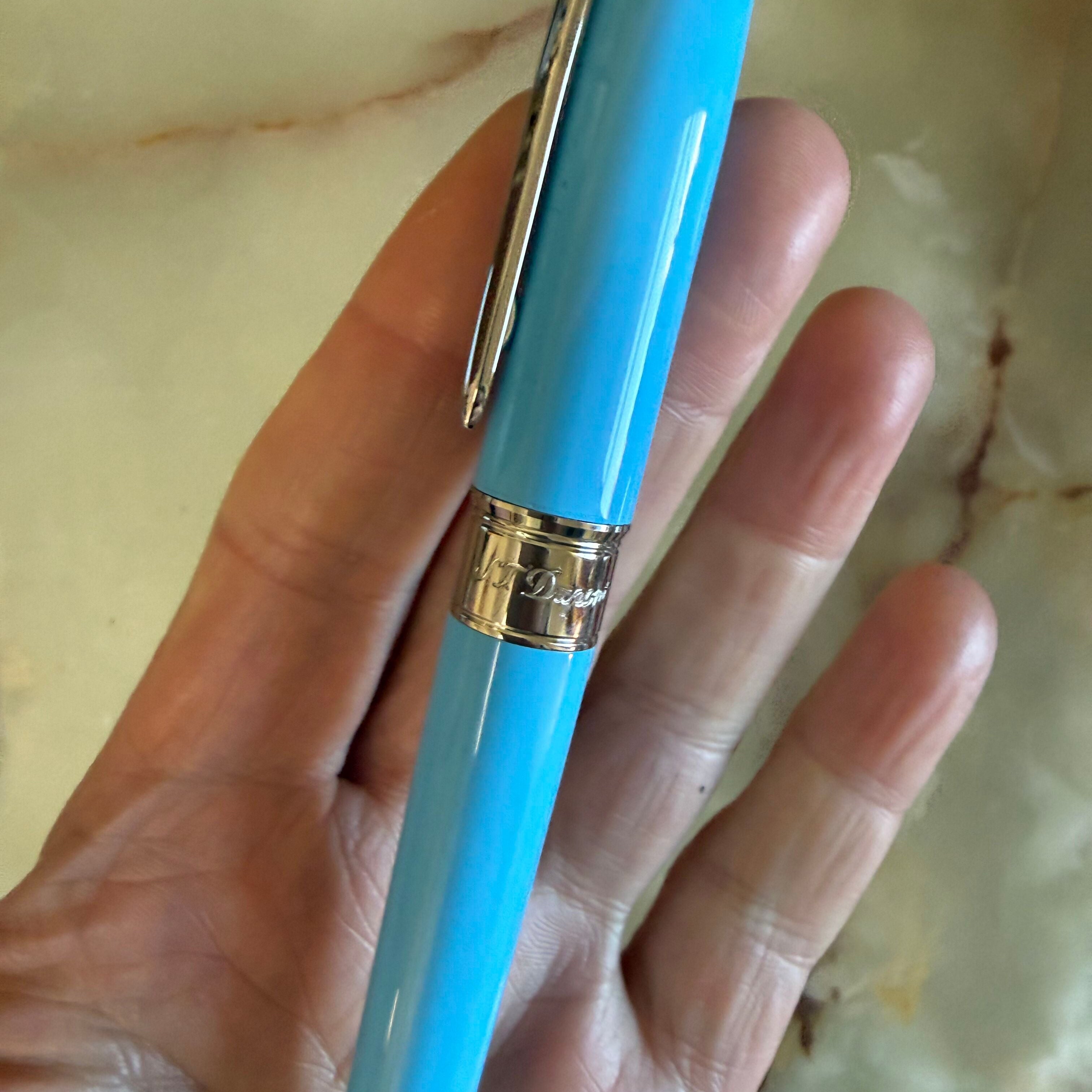 S.T. Dupont Eternity Turquose Rollerball Pen Large 422017L