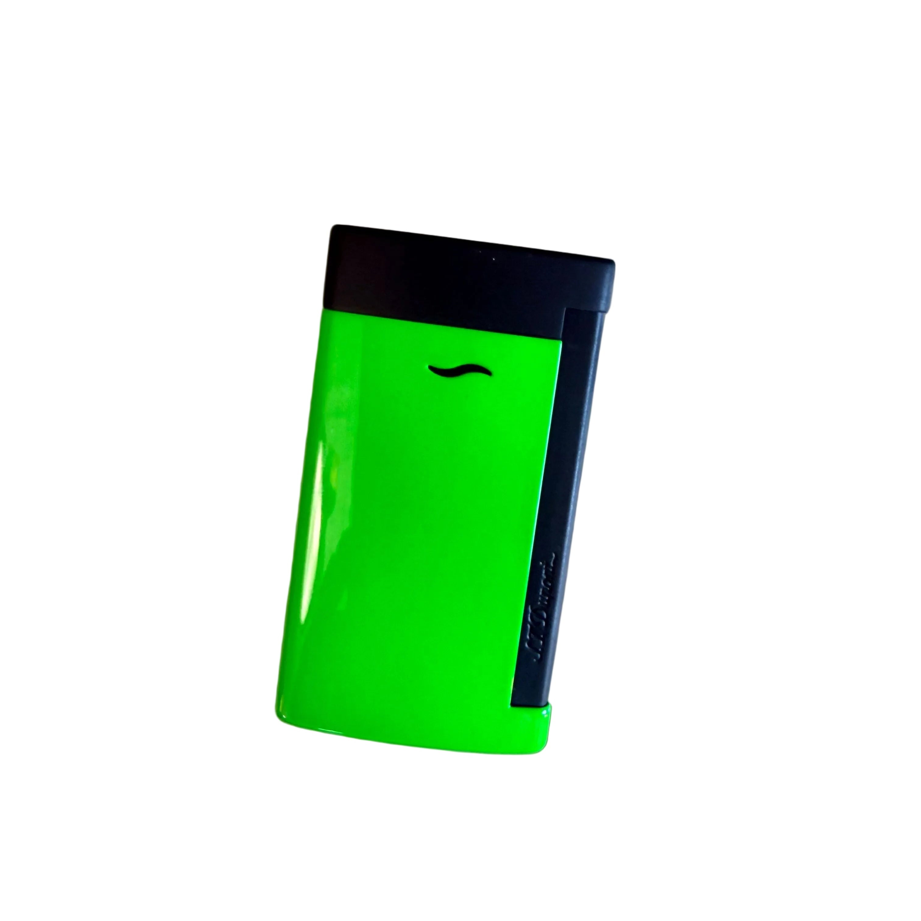 S.T. Dupont Slim 7 Fluo Vert Neon Green Lighter 027772