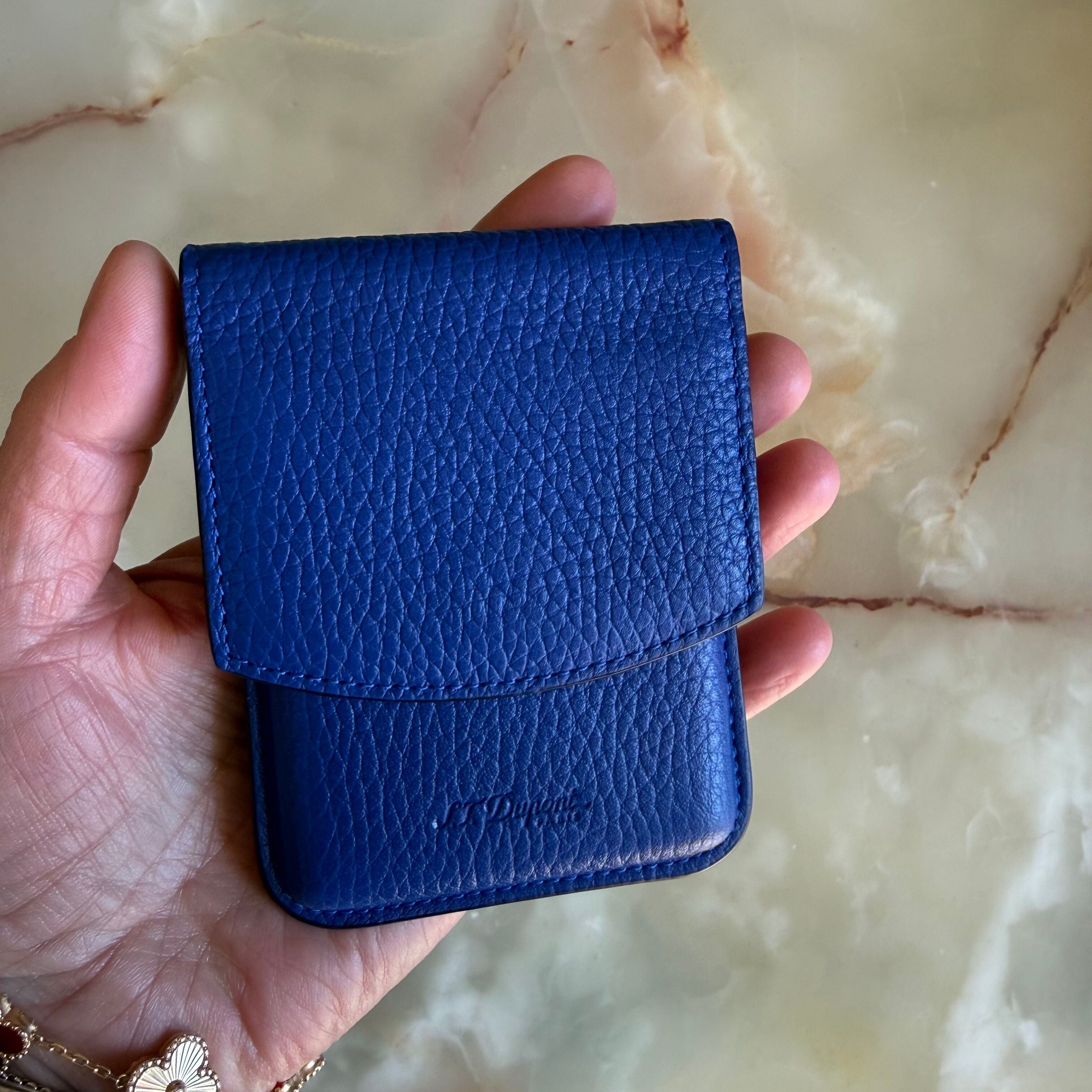 S.T. Dupont Cigarillos Case Blue 183067