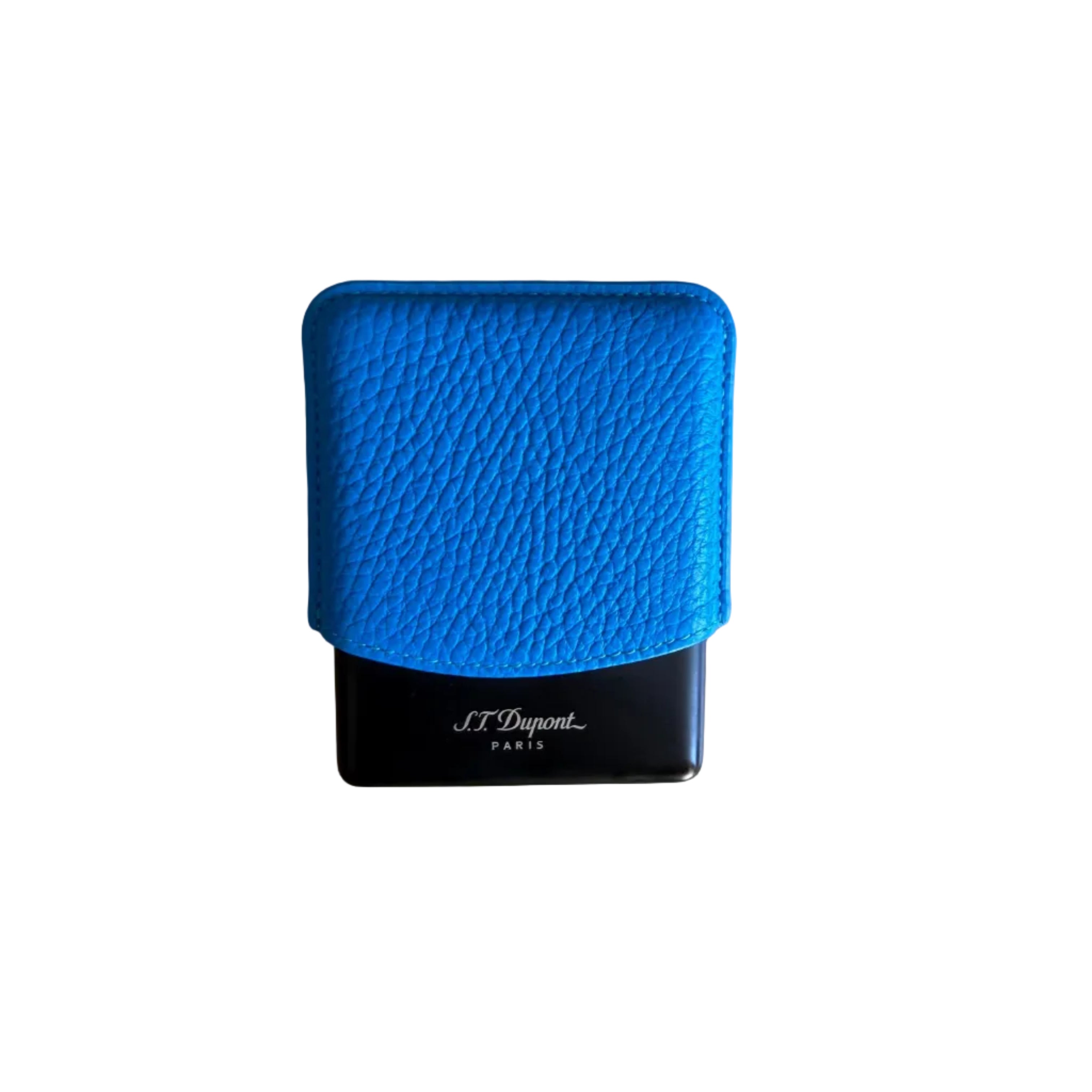 S.T. Dupont Fluo Neon Blue Cigarette Case 183116