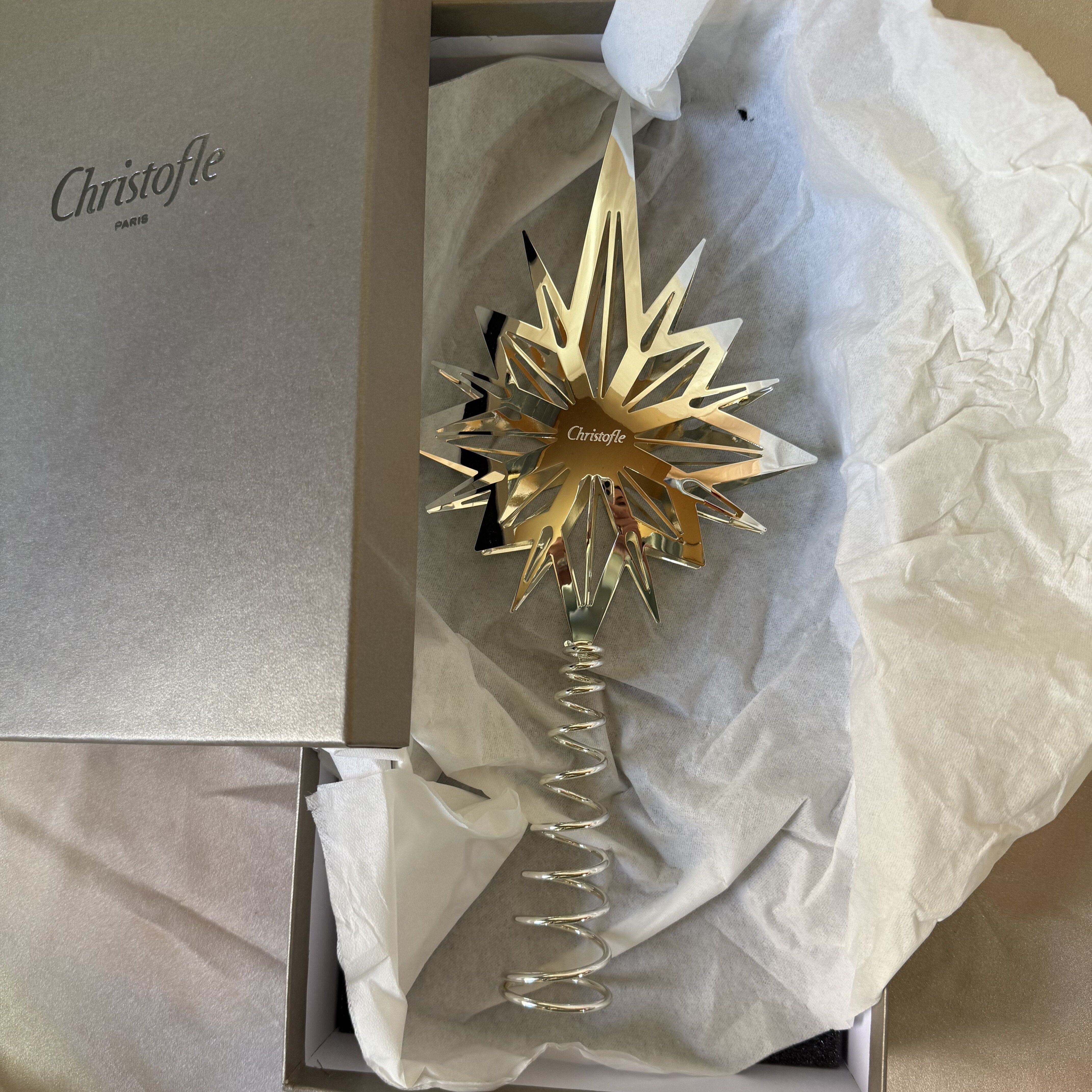 Christofle Holiday Star Tree Topper