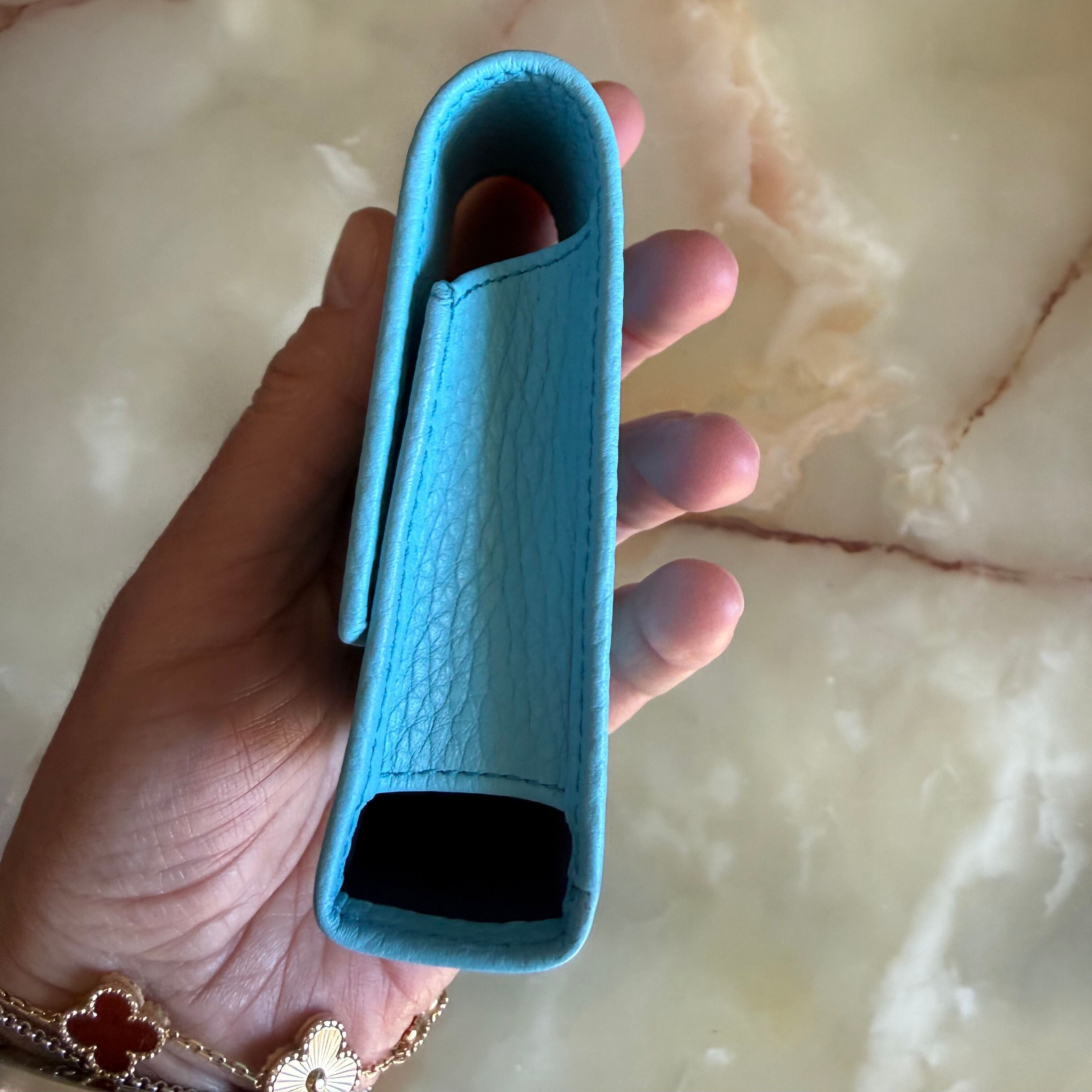 S.T. Dupont Light Blue Cigarette Case 183464