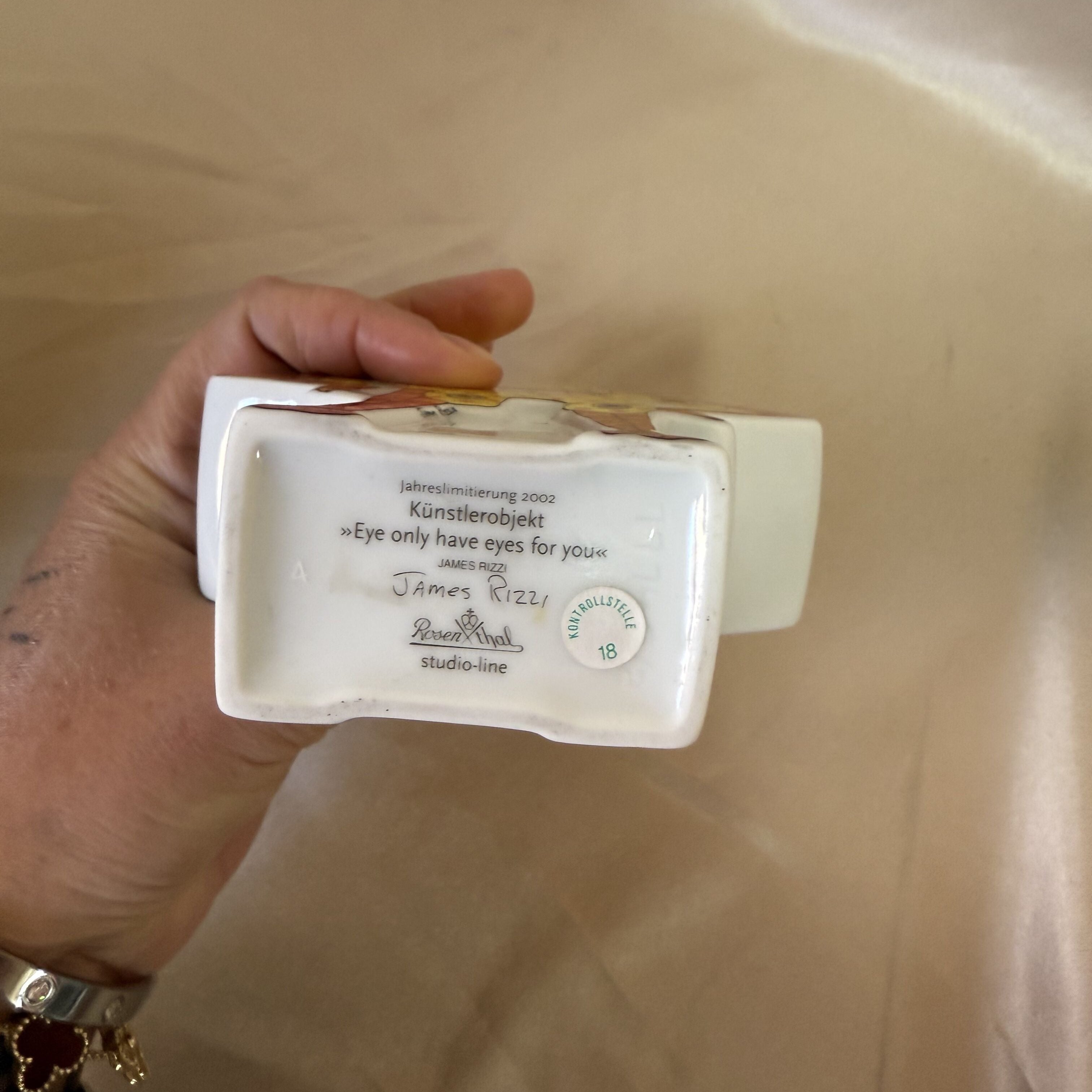 Rosenthal James Rizzi Studio-Line Character Figure 031323