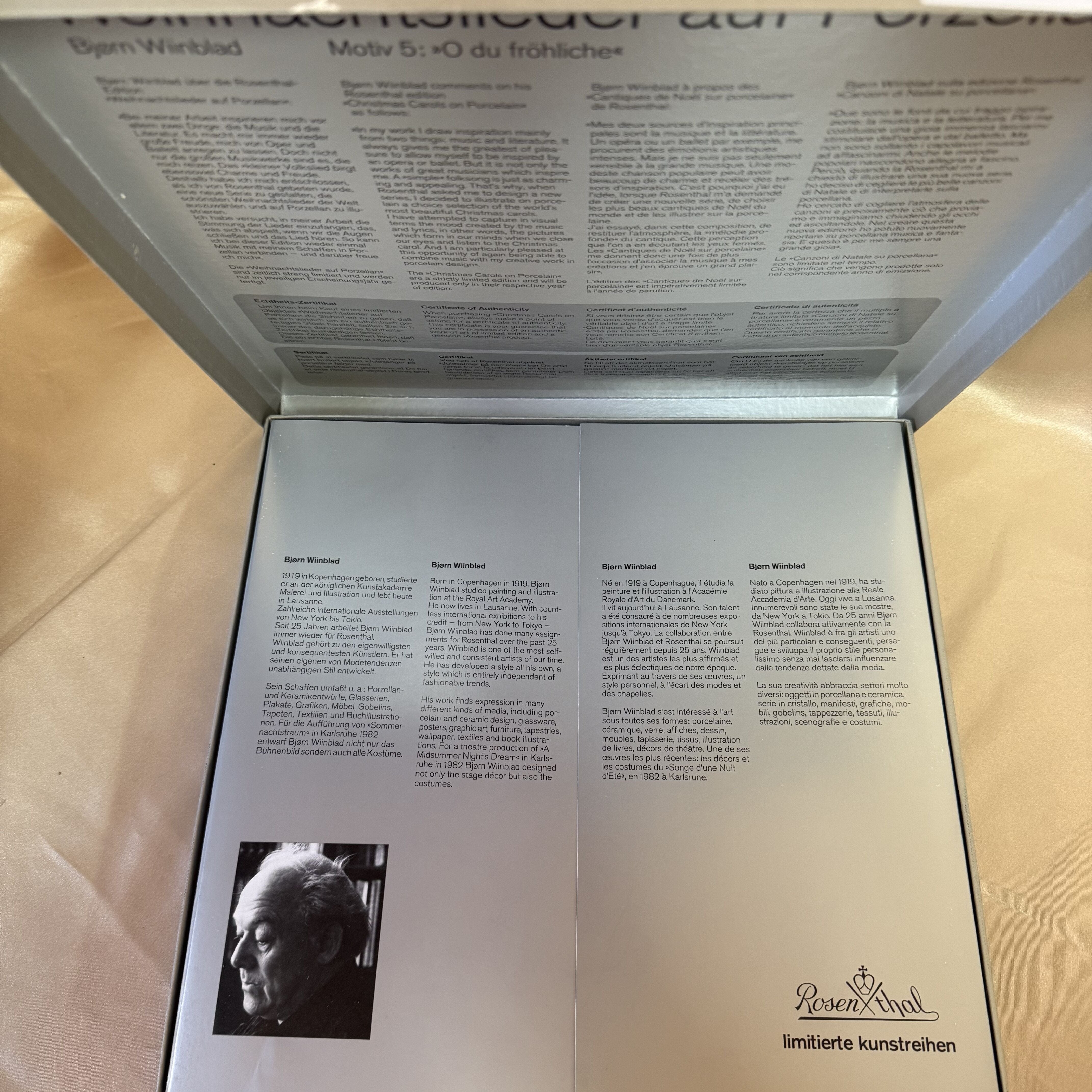 Rosenthal Chants De Noel Plate 019324