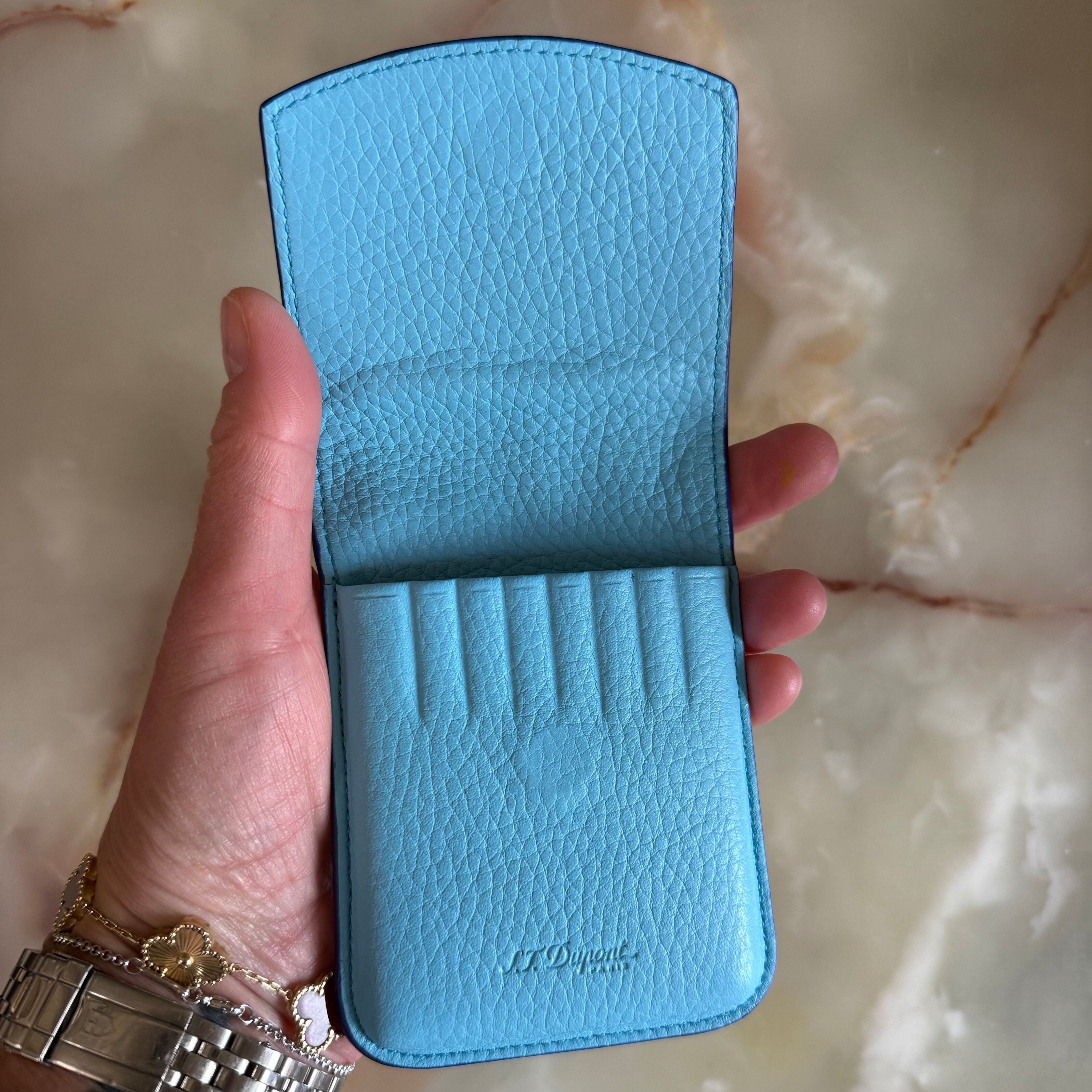 S.T. Dupont Cigarillos Case Light Blue 183064