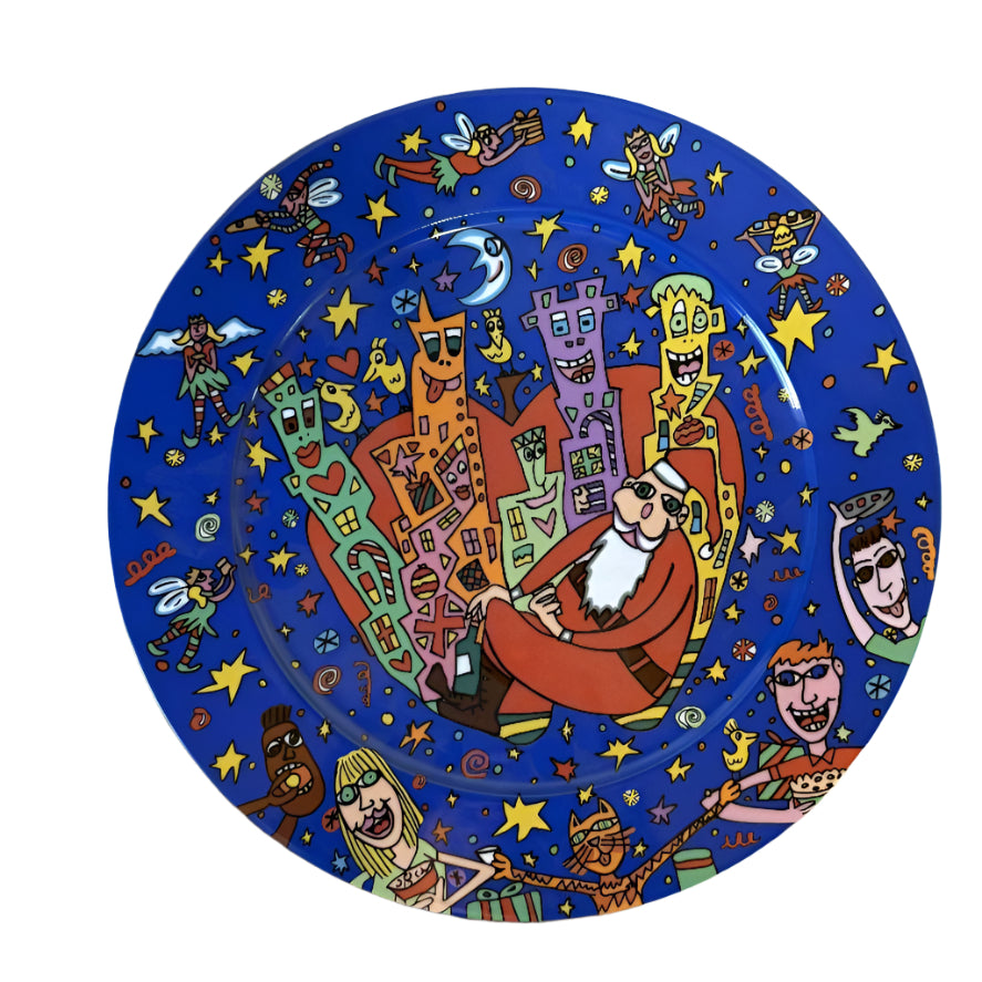 Rosenthal James Rizzi Studio-Line Christmas 2000 Plate 027869