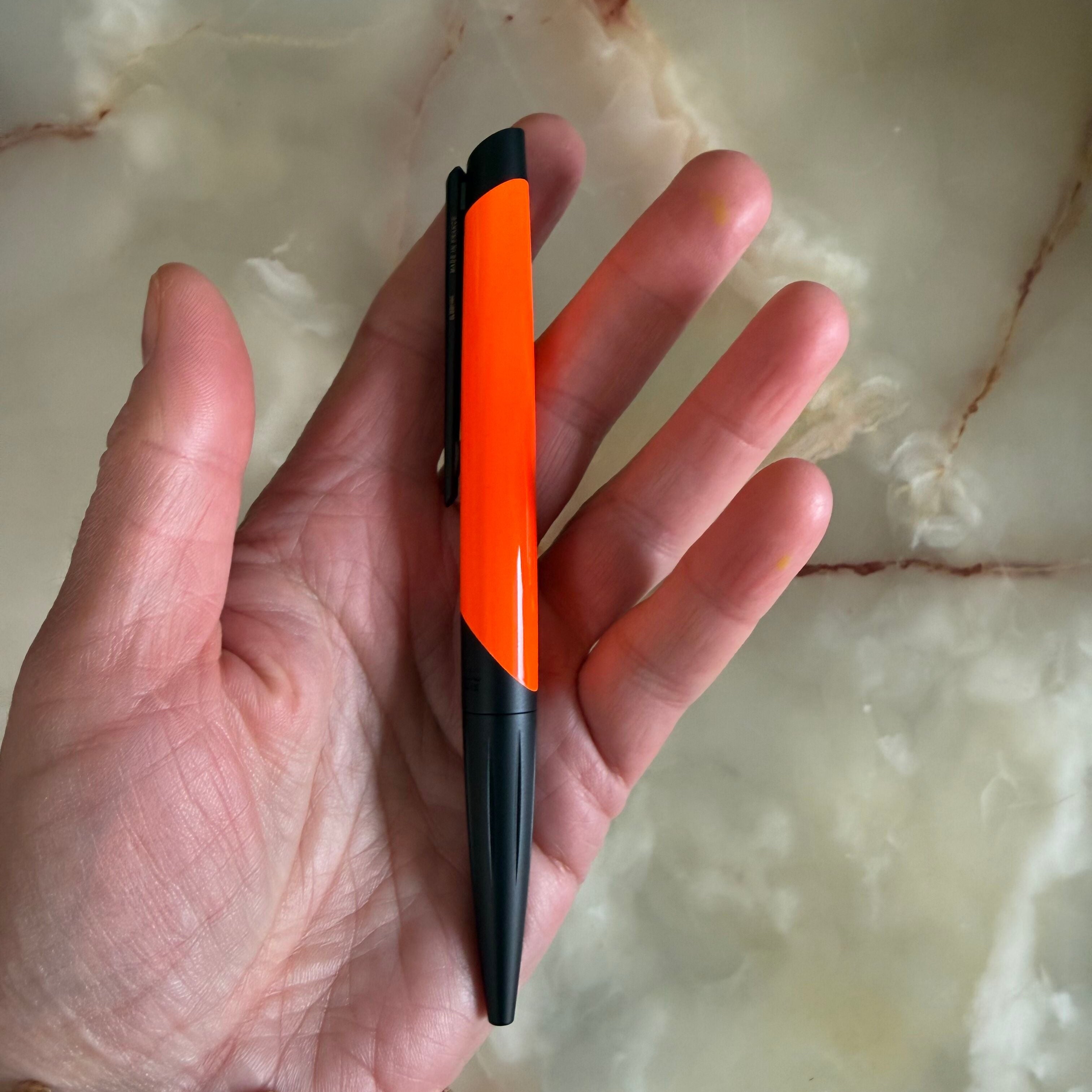 S.T. Dupont Defi Milenium Fluo Neon Orange Rollerball Pen 405034