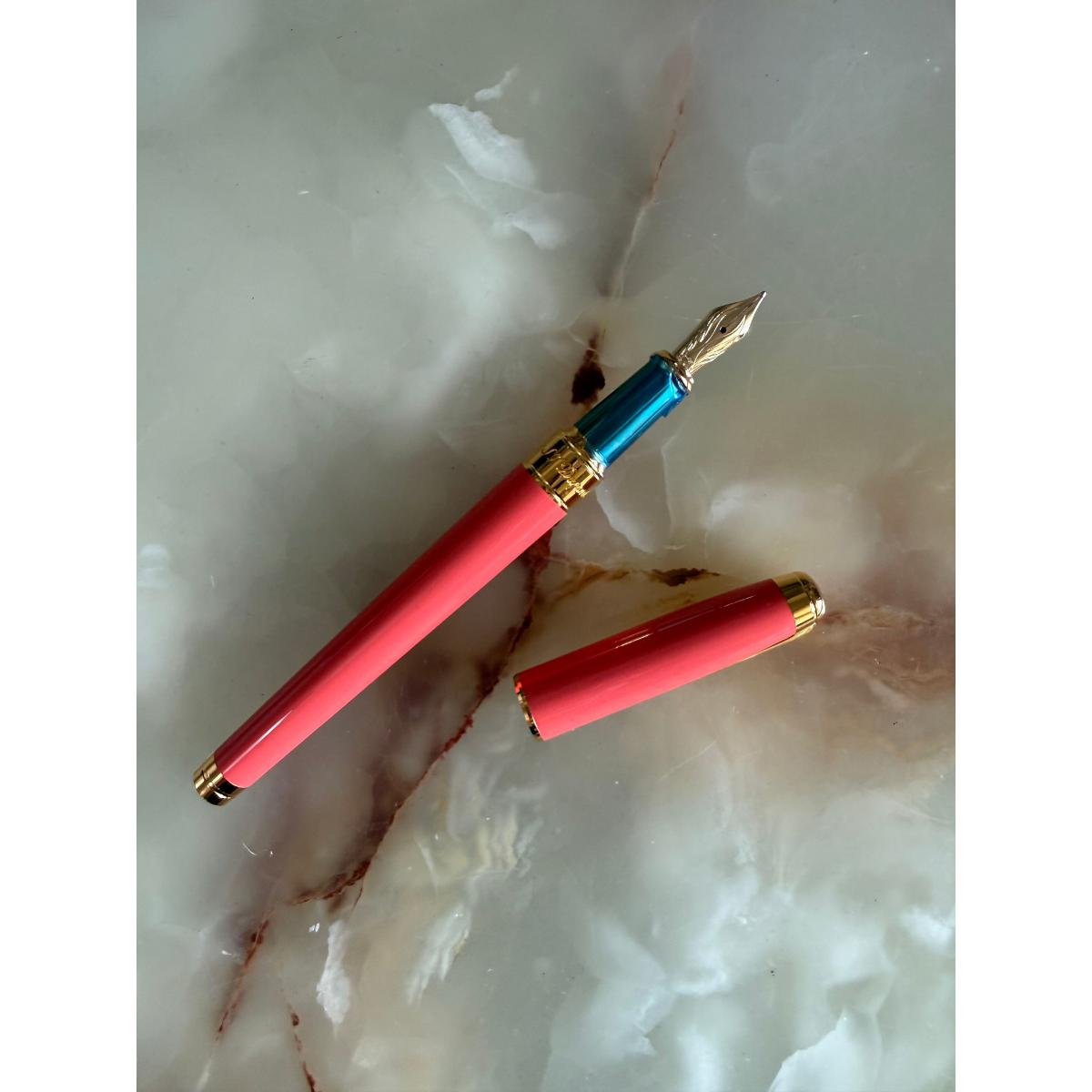 S.T. Dupont Eternity Coral Fountain Pen 420018M