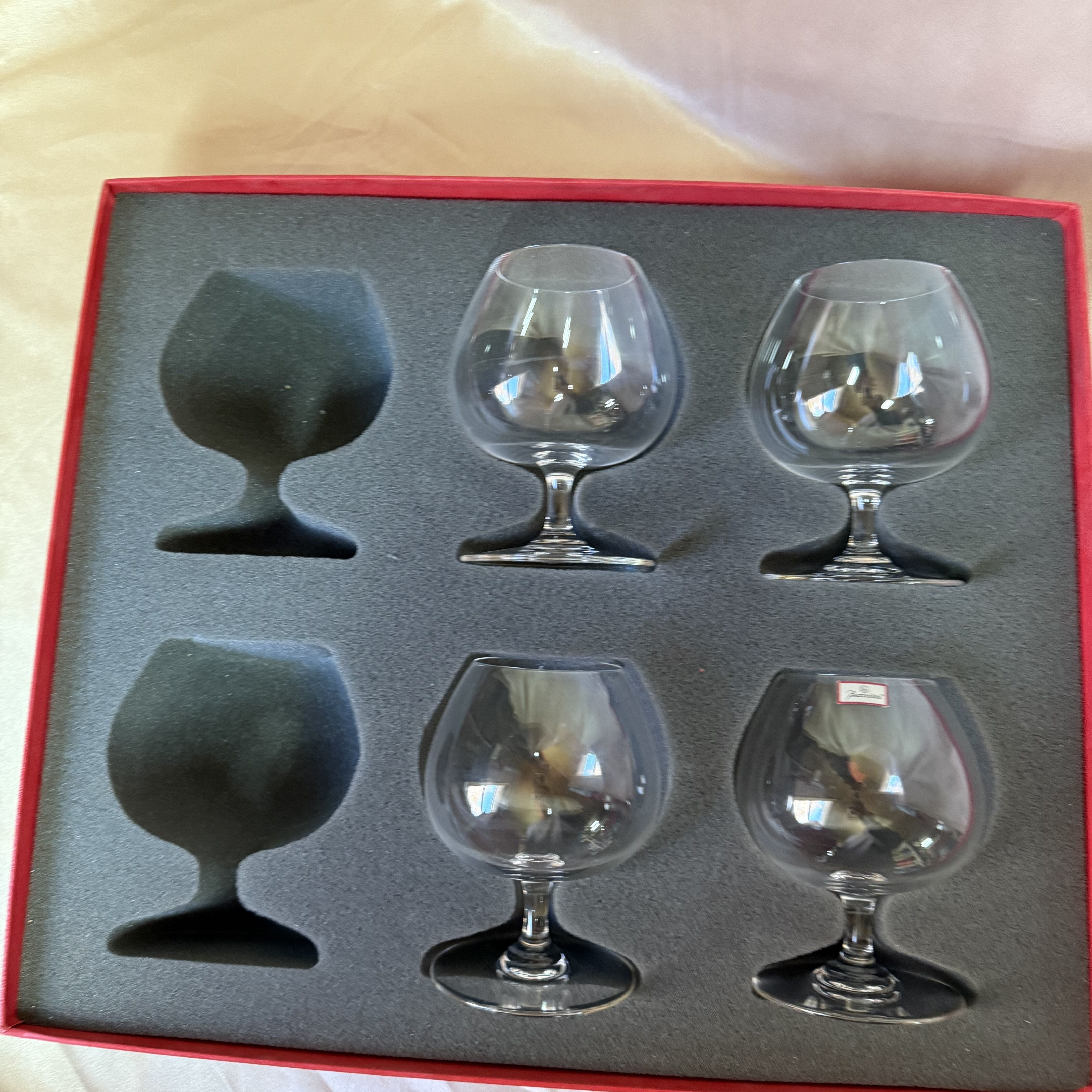 Baccarat Perfection Cognac Degustation Glass Set of 4 1100155