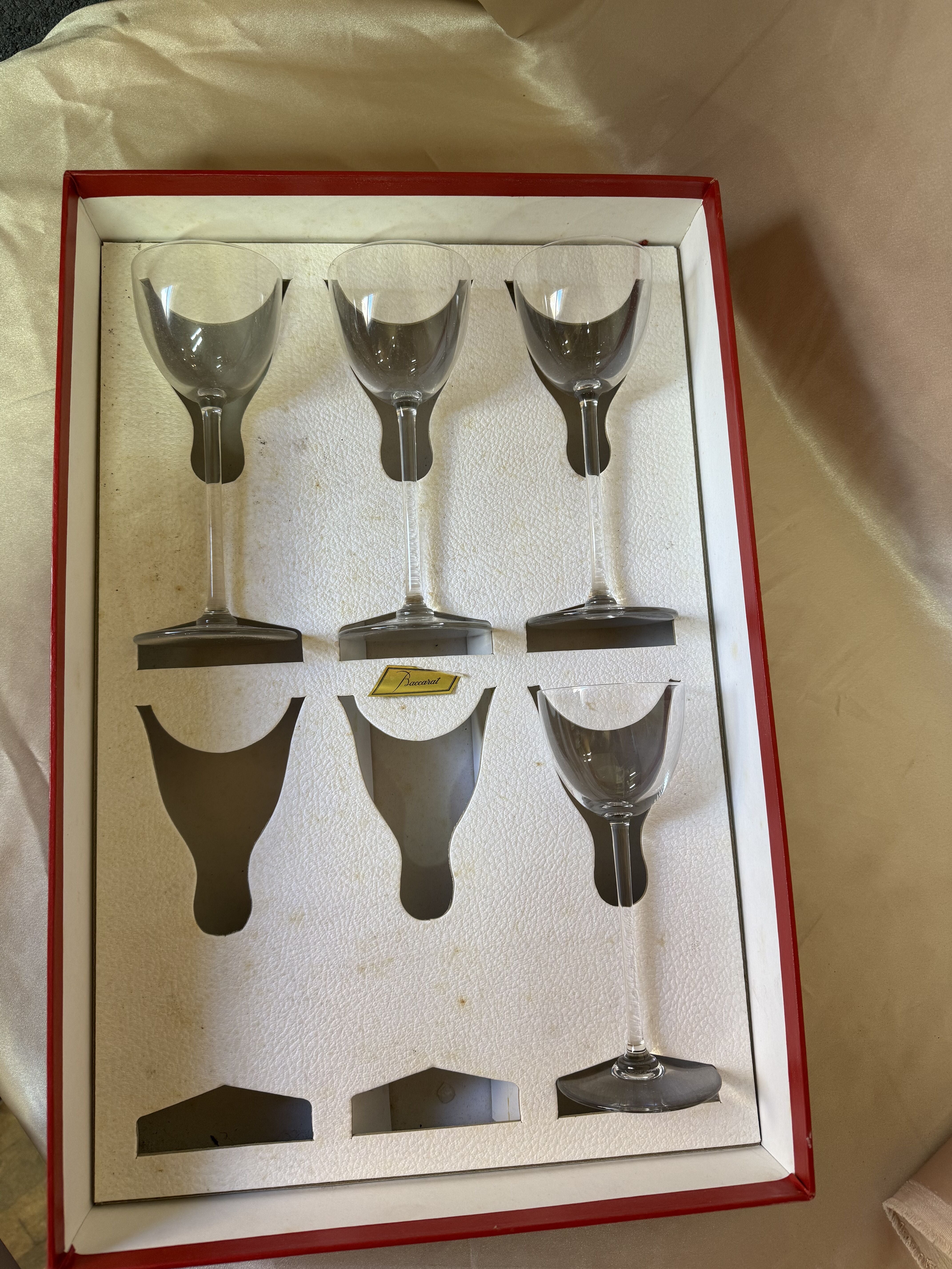 Baccarat Crystal Perfection Wine Glass Set of 4 1231130