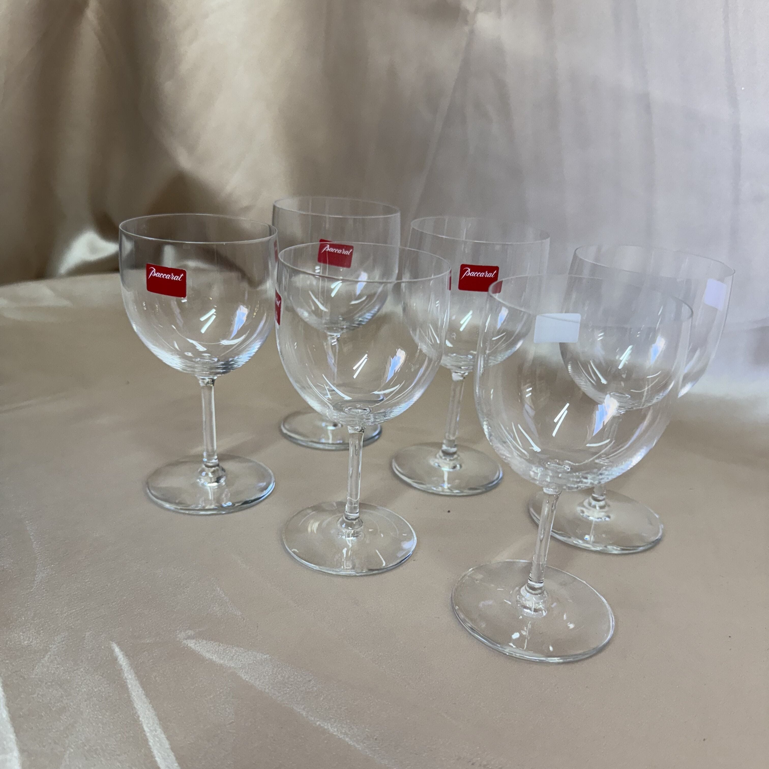 Baccarat Crystal Brummel Wine Port Glass Set of 6 1115104