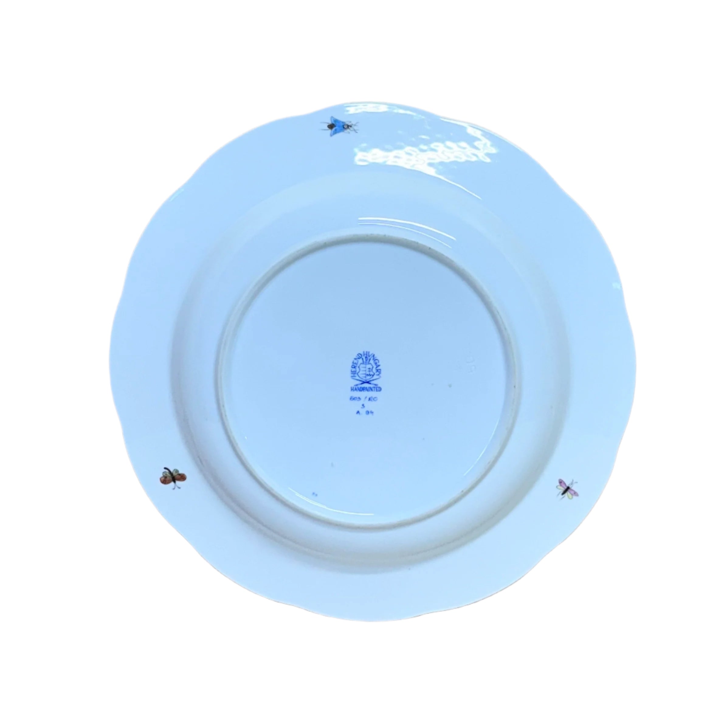 Herend Porcelain Large Rim Soup Bowl Rothschild Bird 503-0-00/RO