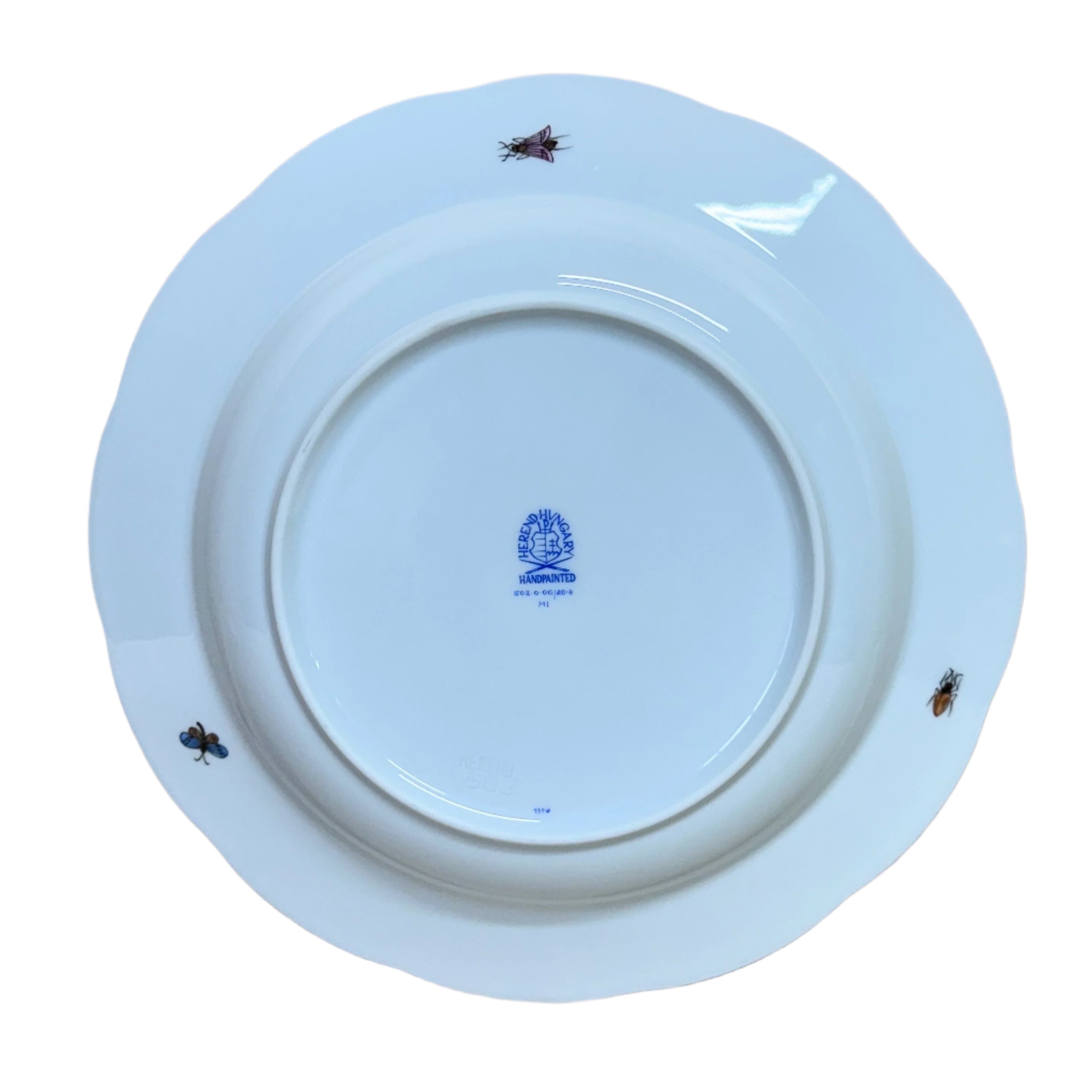 Herend Porcelain Large Rim Soup Bowl Rothschild Bird 503-0-00/R0-4