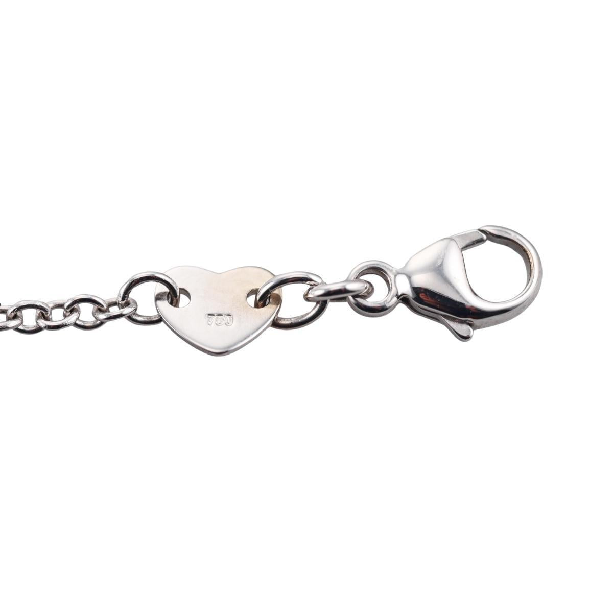 Hearts on Fire Ilia 18k Gold Diamond Heart Bracelet