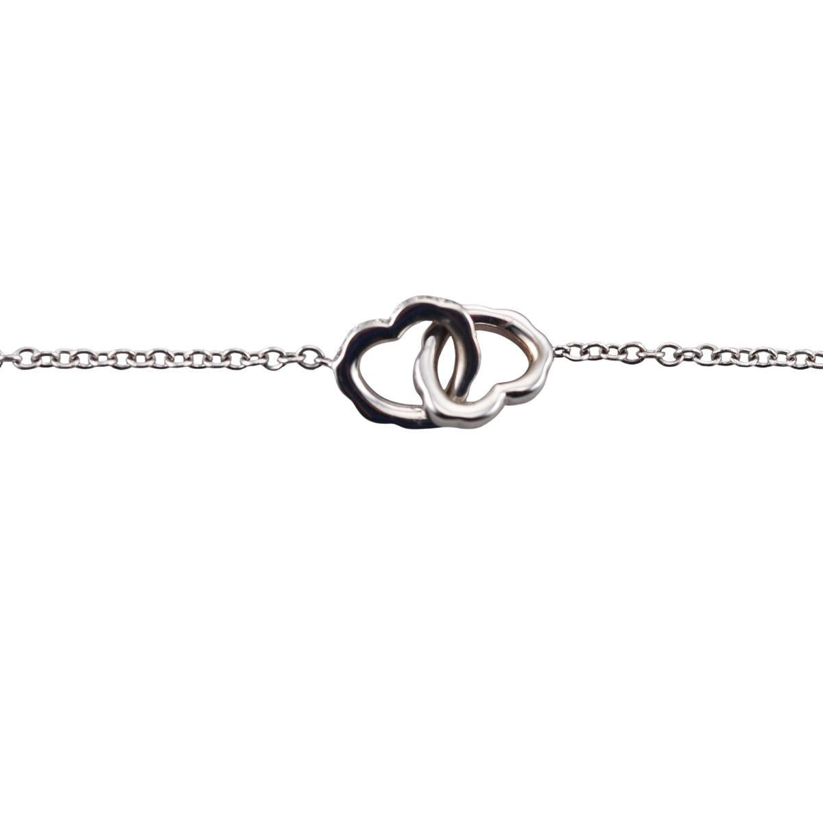 Hearts on Fire Ilia 18k Gold Diamond Heart Bracelet