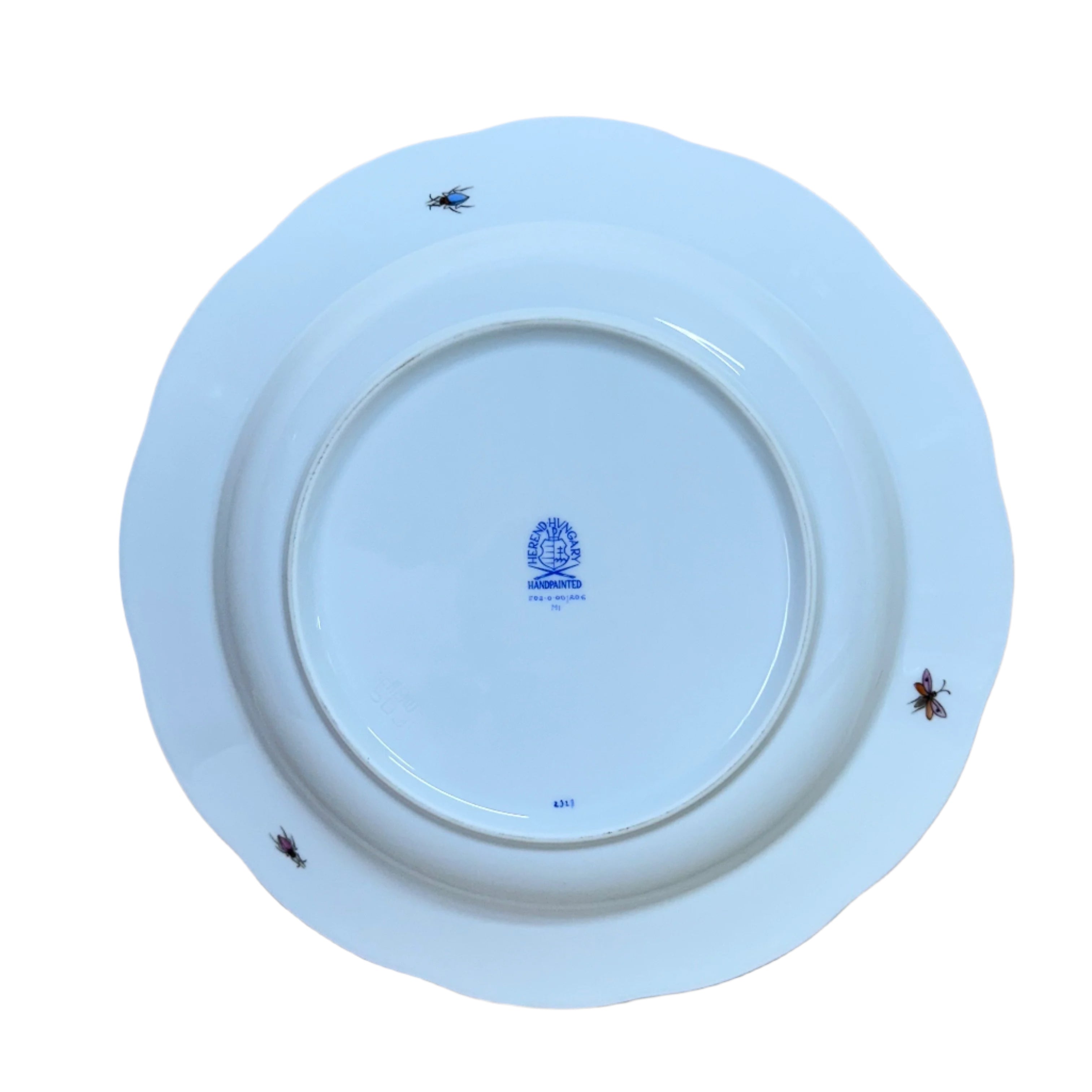 Herend Porcelain Large Rim Soup Bowl Rothschild Bird 503-0-00/R0-6