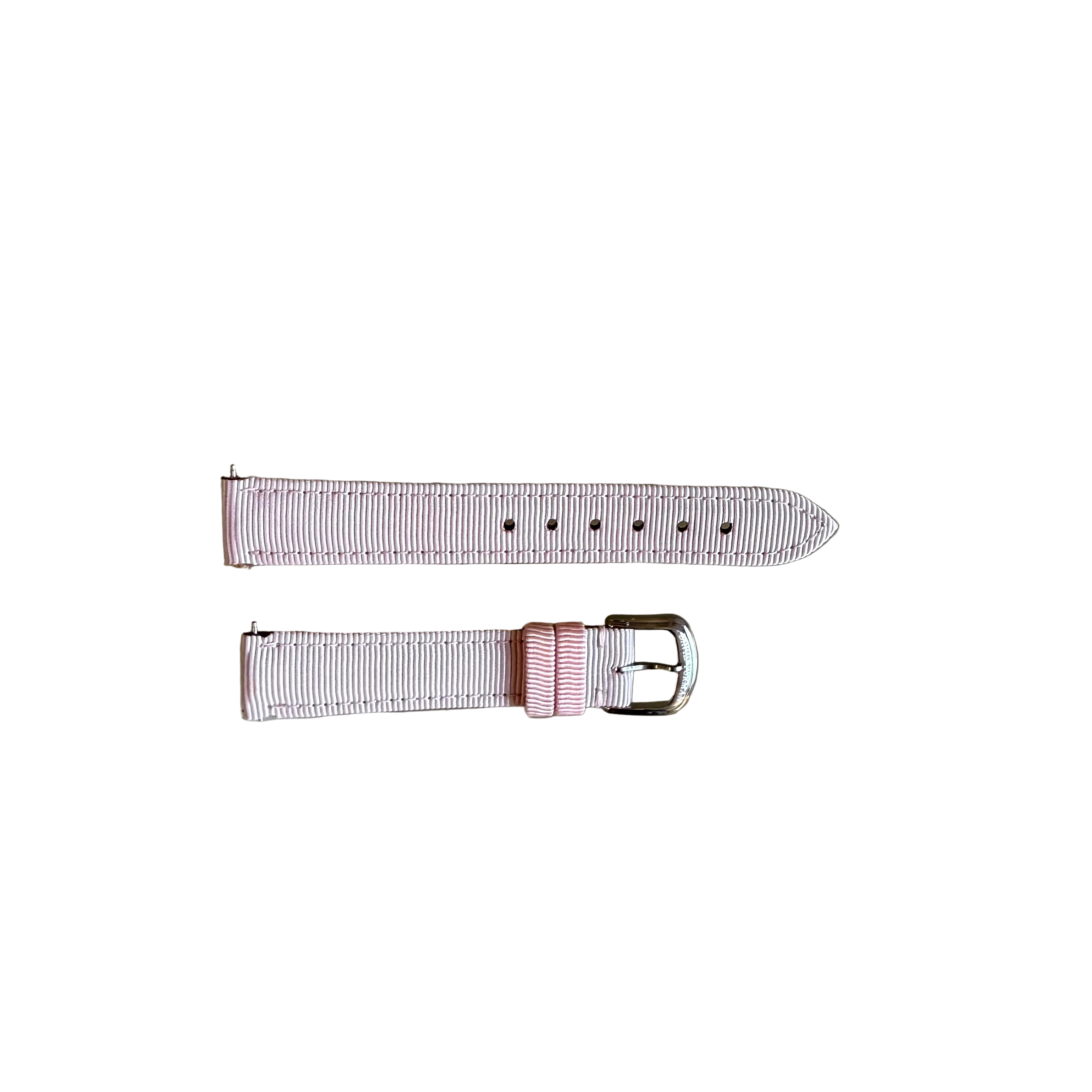 Authentic David Yurman Pink Satin Watch Strap Band 15mm w Buckle