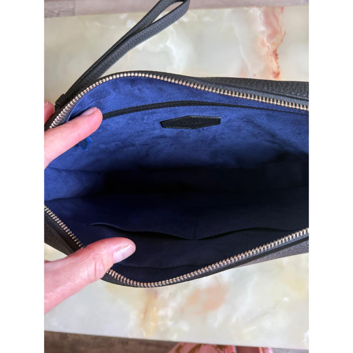 S. T. Dupont Neo Capsule Black Leather Pouch 181243