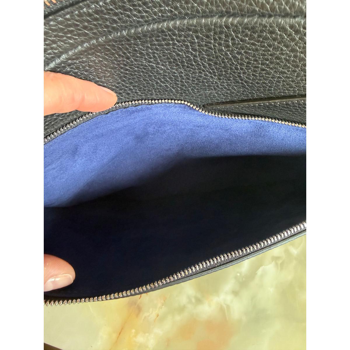 S. T. Dupont Neo Capsule Black Leather Pouch 181243