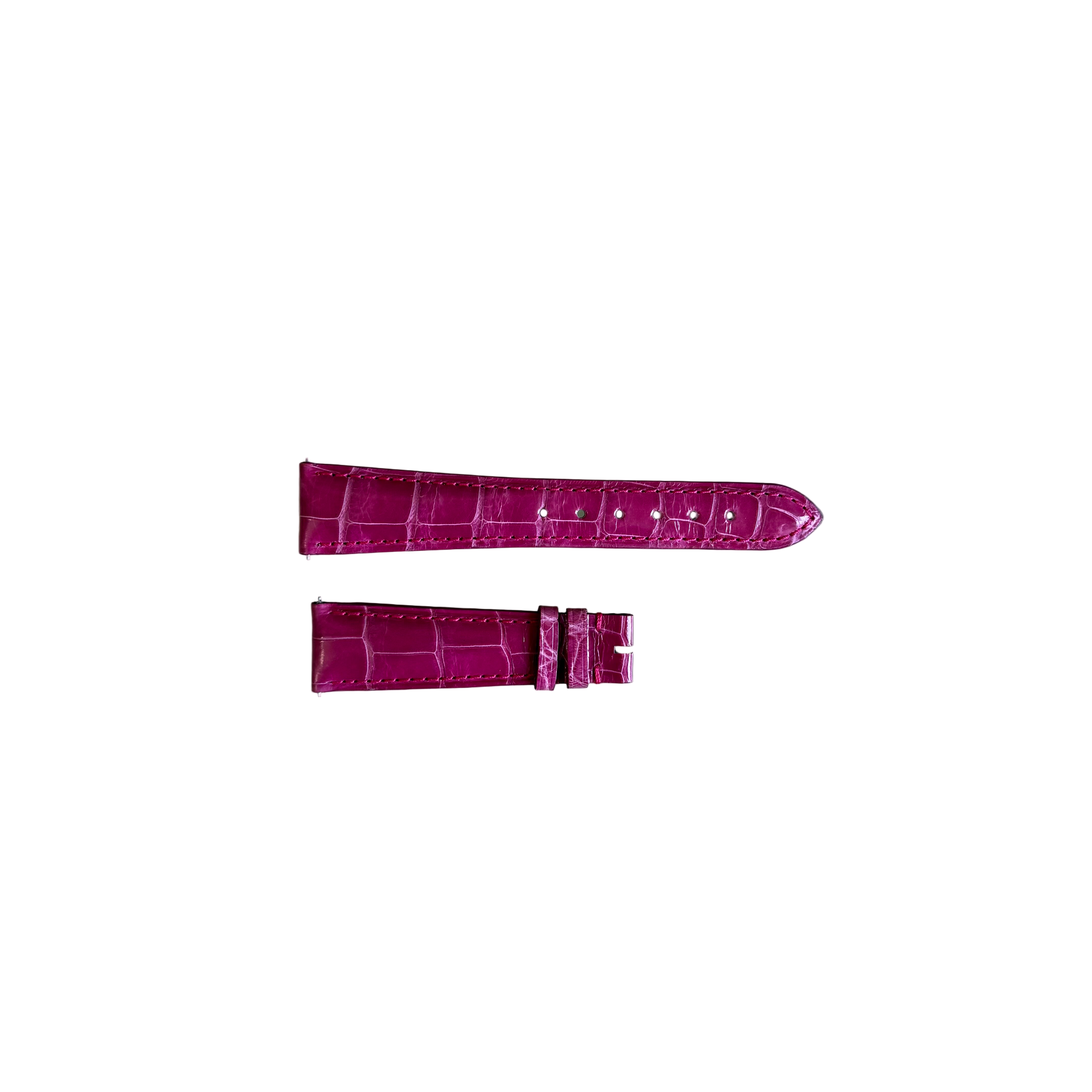 Authentic David Yurman Pink Alligator Watch Strap Band 18mm