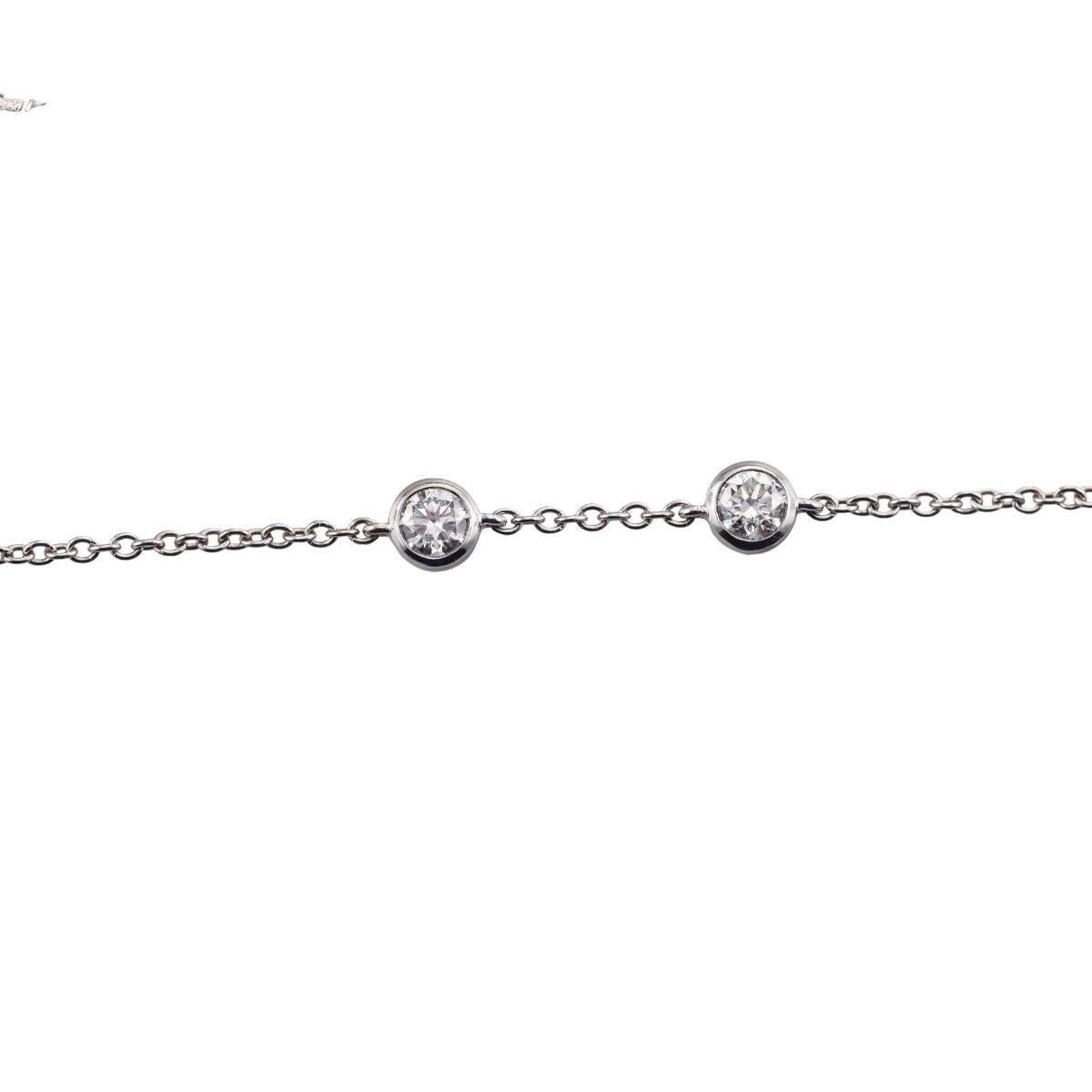 Memoire Diamond 18k Gold Station Necklace
