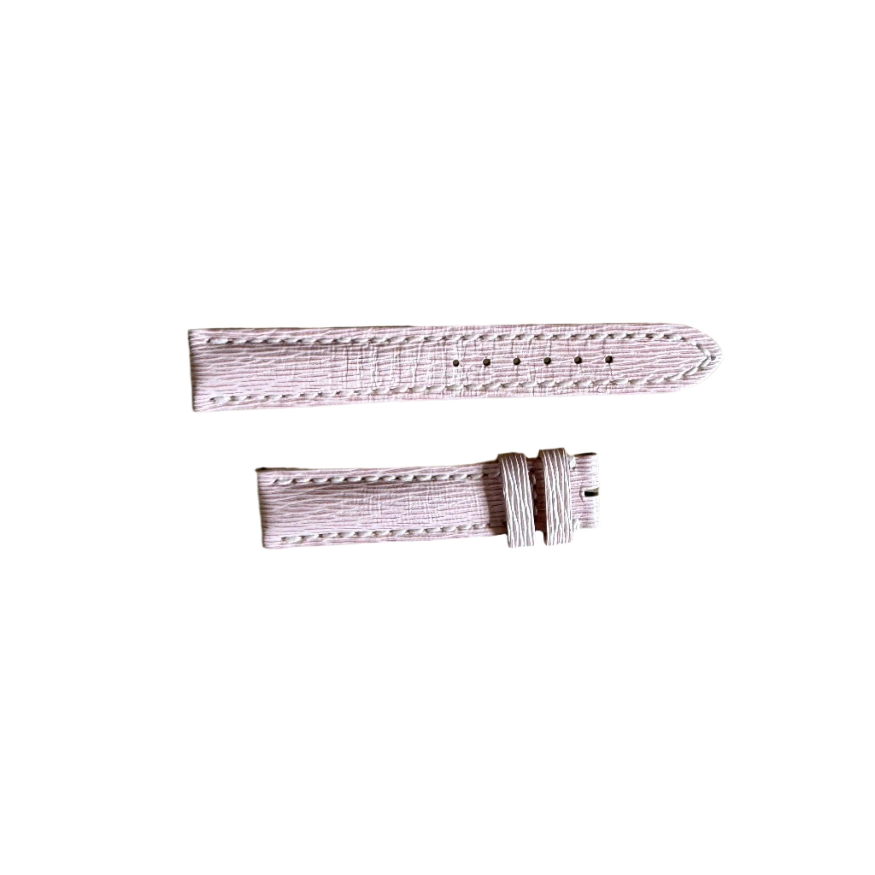 Authentic Breitling Pink Leather Watch Strap Band 239X 18mm