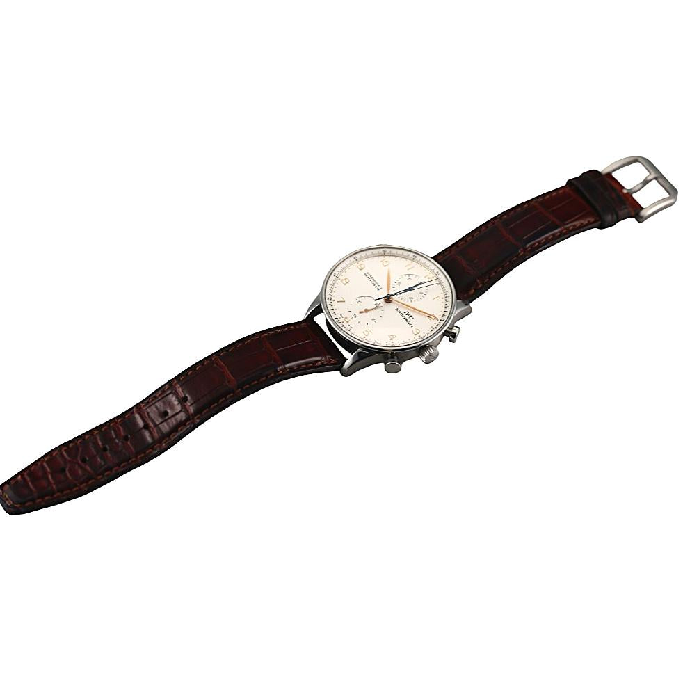 IWC Portugieser Rattrapante Split Seconds Chronograph Watch IW3712-02