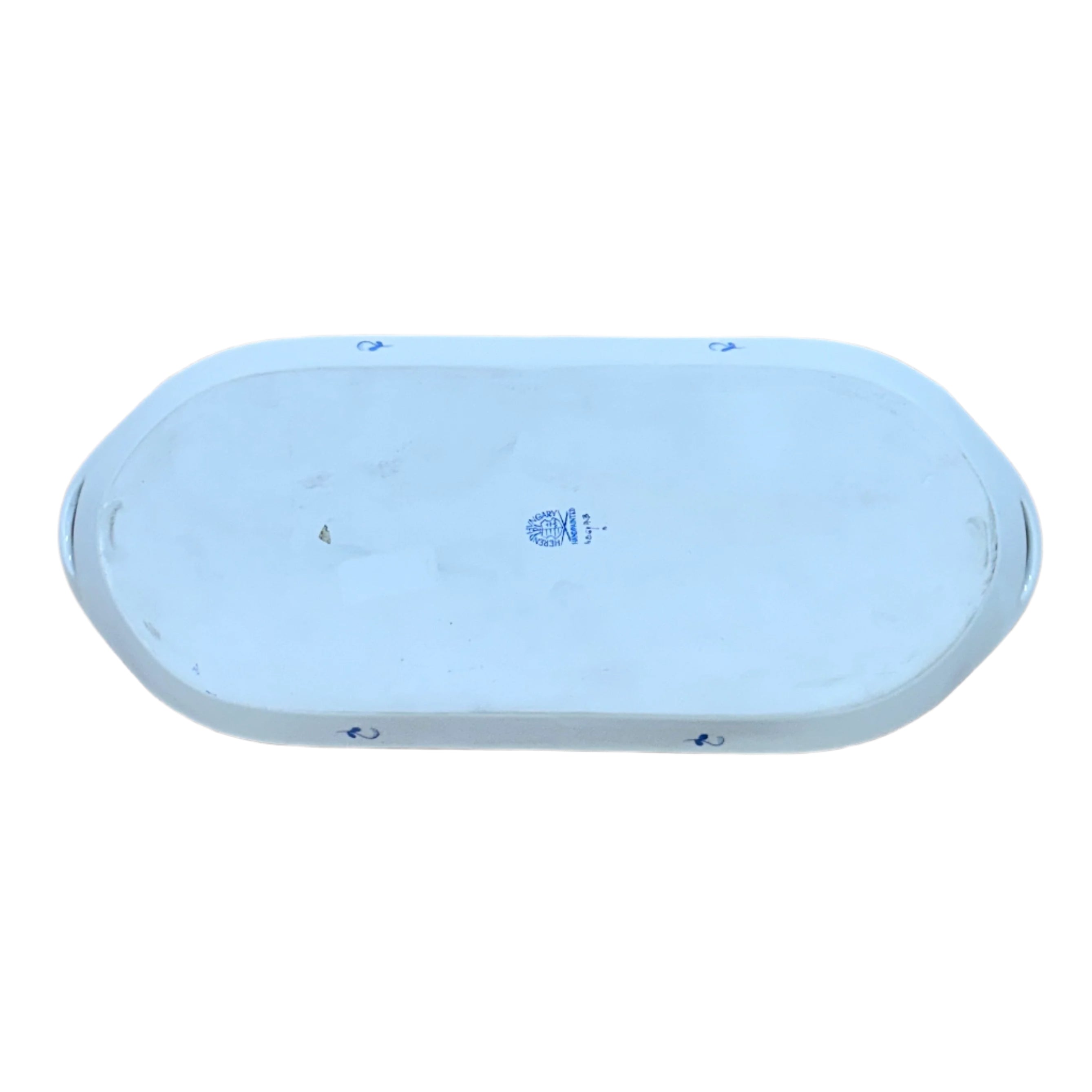 Herend Porcelain Sandwich Tray Chinese Bouquet 436/AB Set of 2