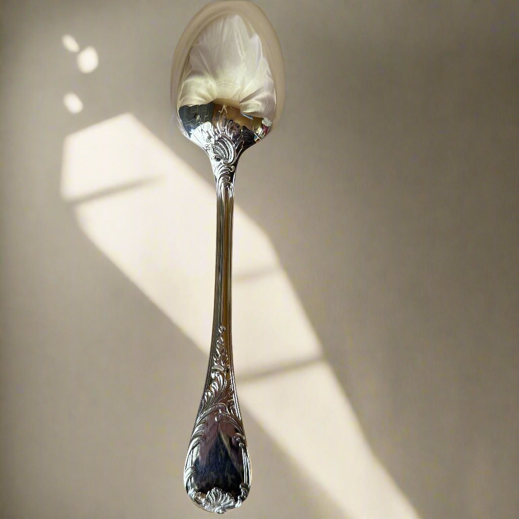 Christofle Marly Silver Plated Serving Table Spoon Set of 6 B00038002