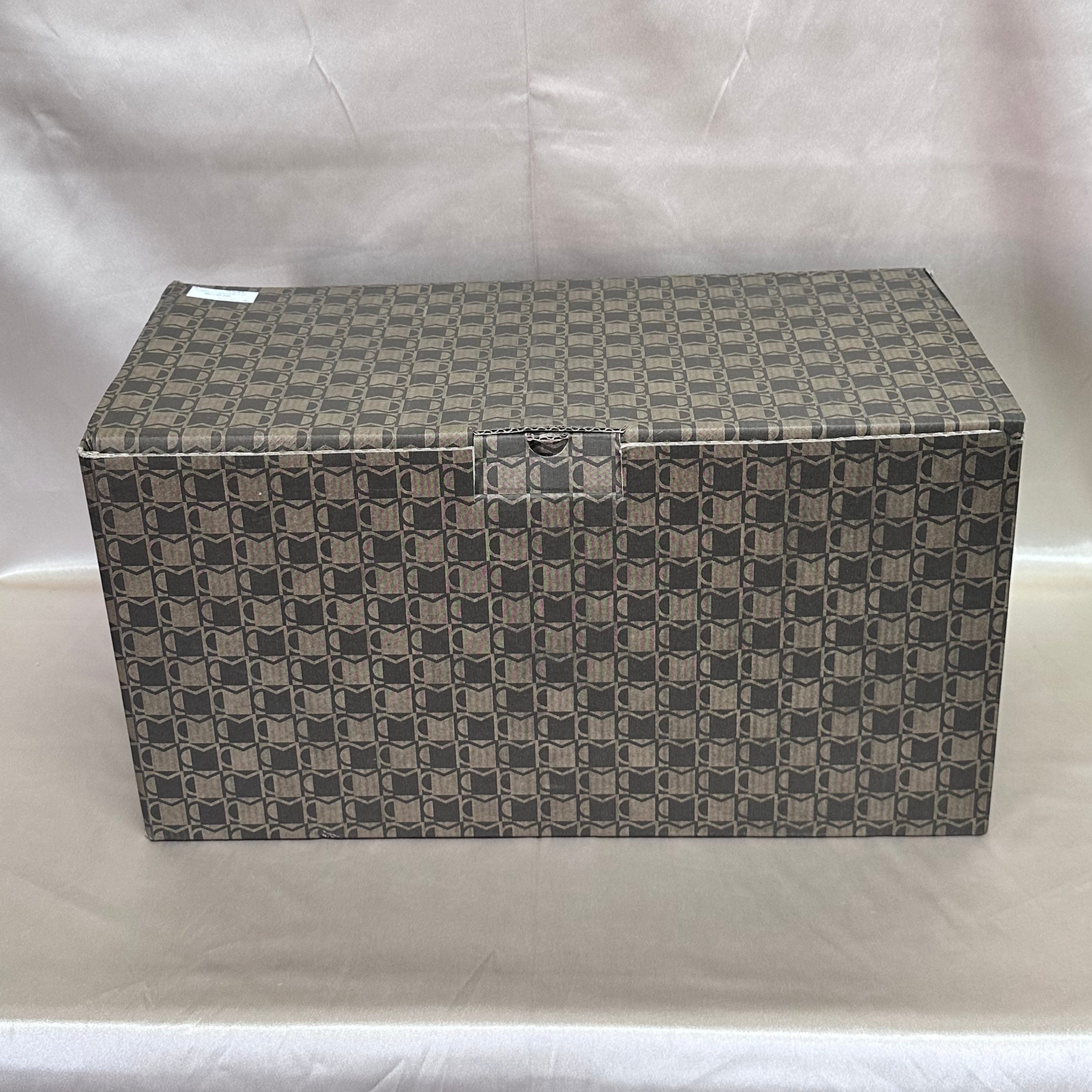 Large Carlo Moretti Nerofilm Murano Glass Vase