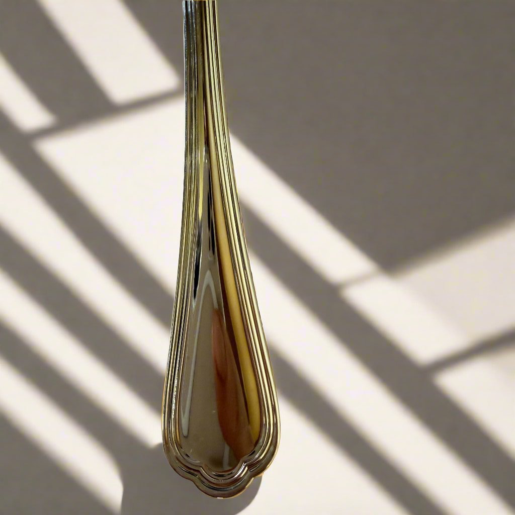 Christofle Spatours Serving Tablespoon Spoon Server B00012002