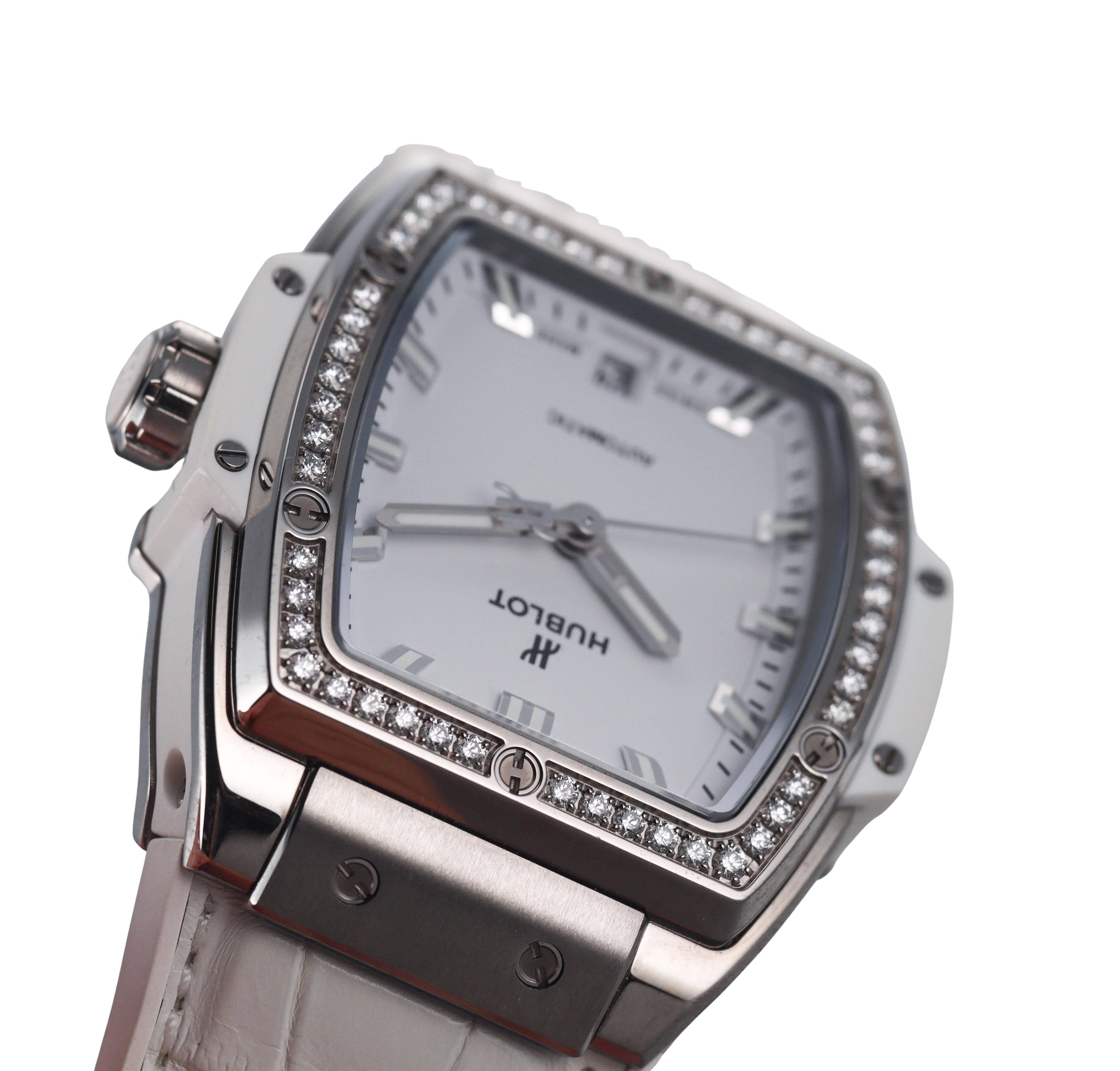 Hublot Spirit Of Big Bang Titanium Diamond Automatic Watch 665.NE.2010.RW.1204