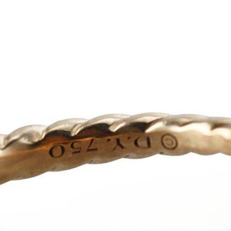 David Yurman Madison Chain 18k Gold Diamond Ring