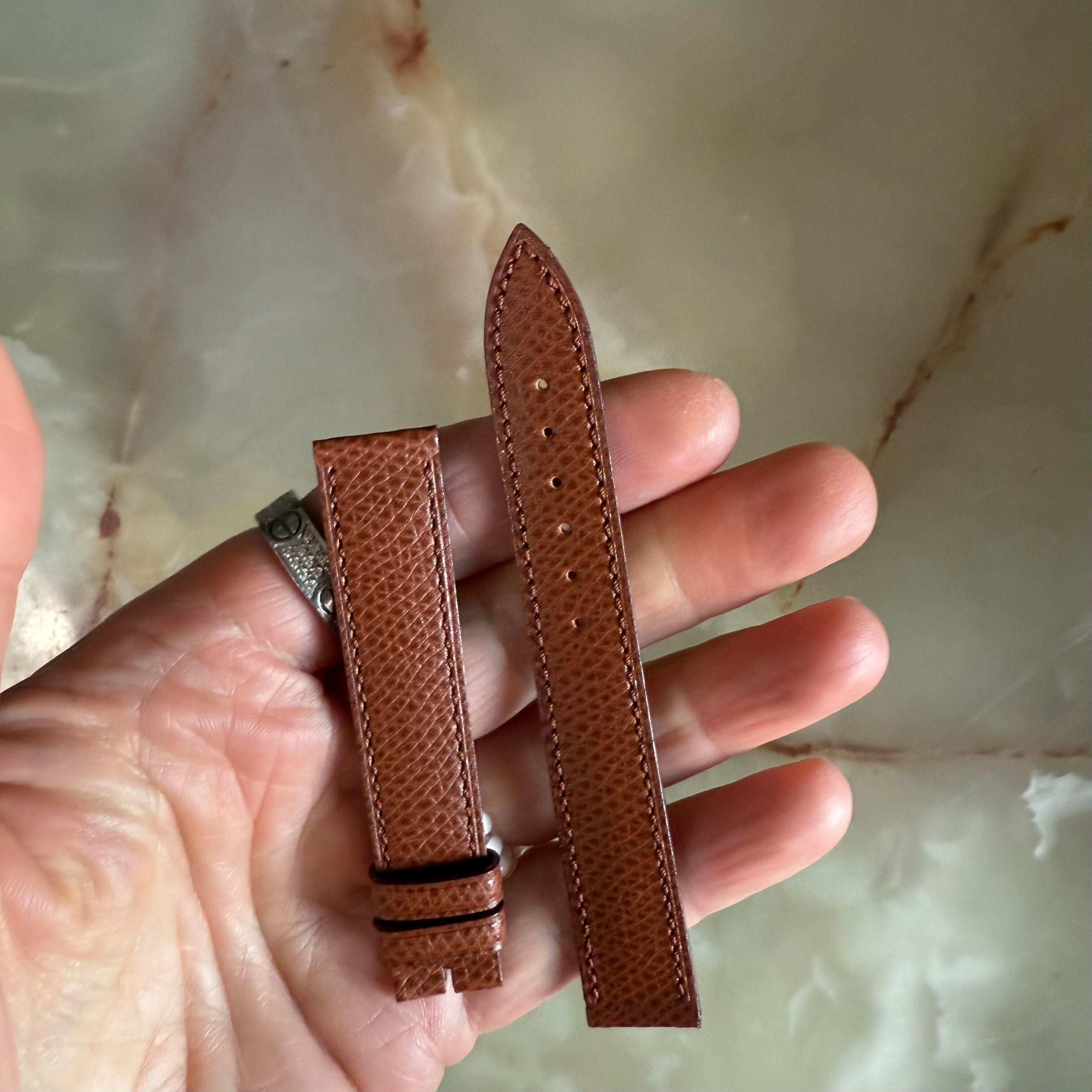 Authentic Baume & Mercier Brown Watch Strap Band 15mm