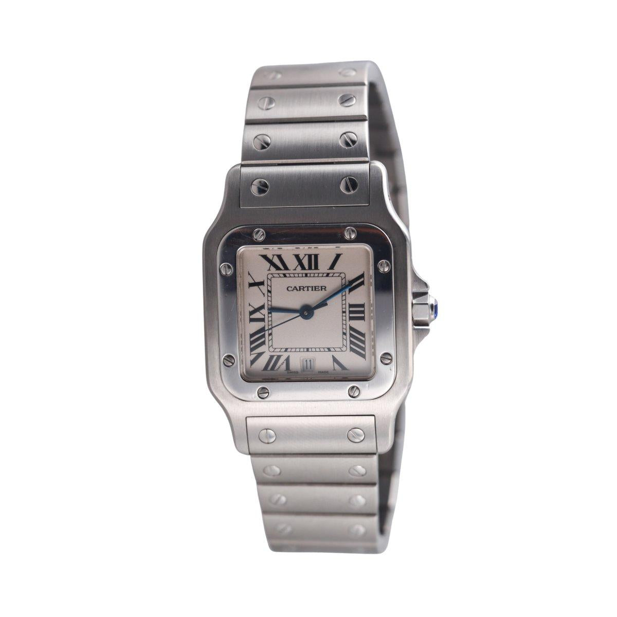 Santos de Cartier Galbee Stainless Steel Watch W20060D6