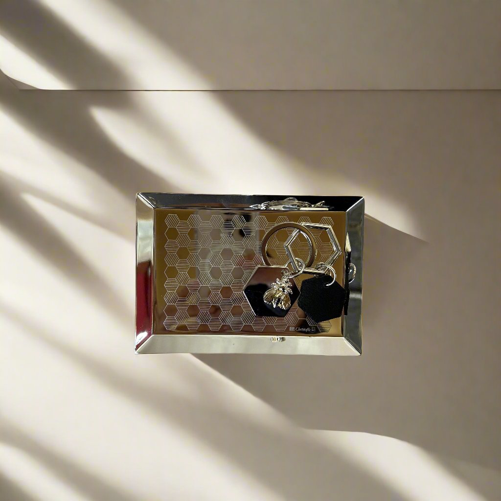 Christofle BeeBee Collection Keychain & Tray 4252211