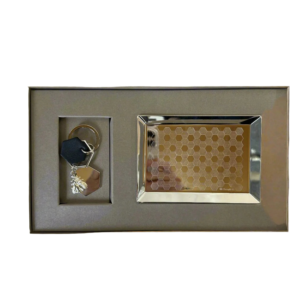 Christofle BeeBee Collection Keychain & Tray 4252211