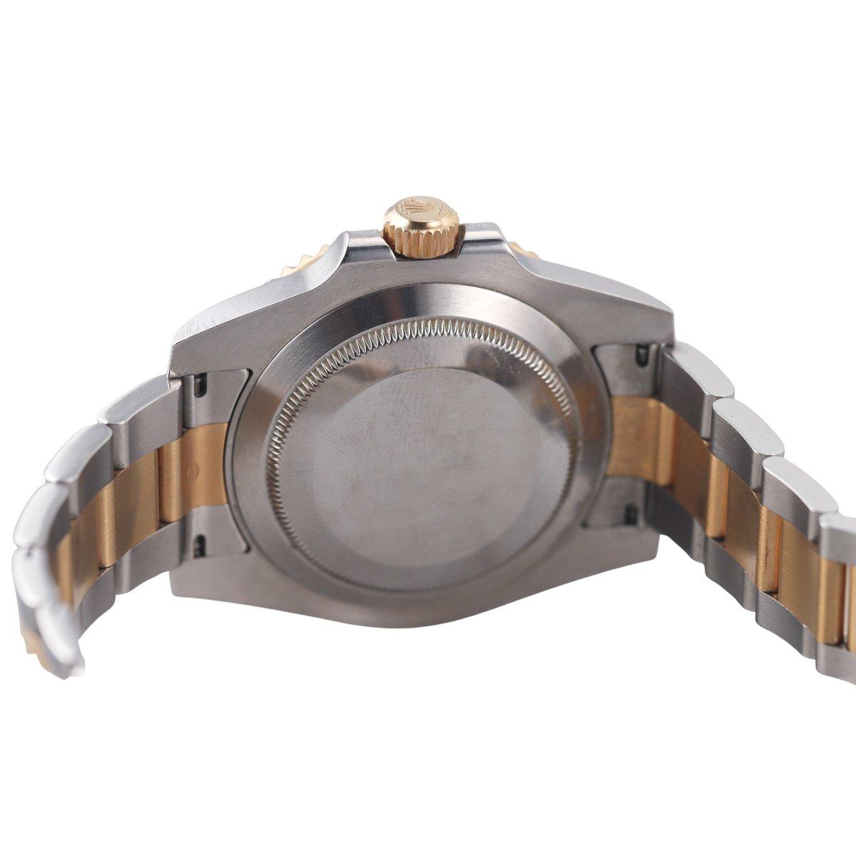 Rolex Submariner Blue Two Tone Gold Steel 41mm Watch 116613LB Full Kit
