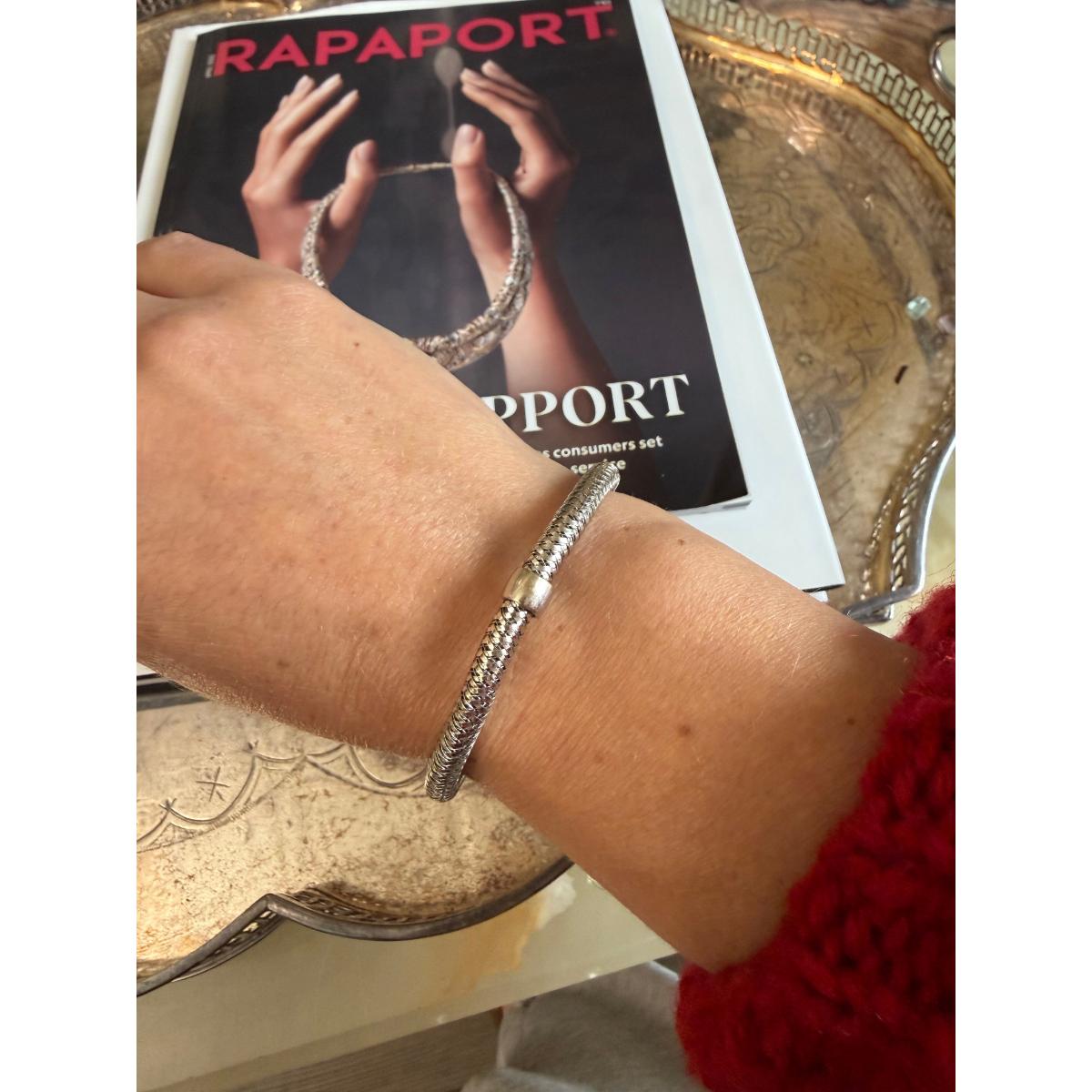 Roberto Coin 18k White Gold Primavera Bracelet