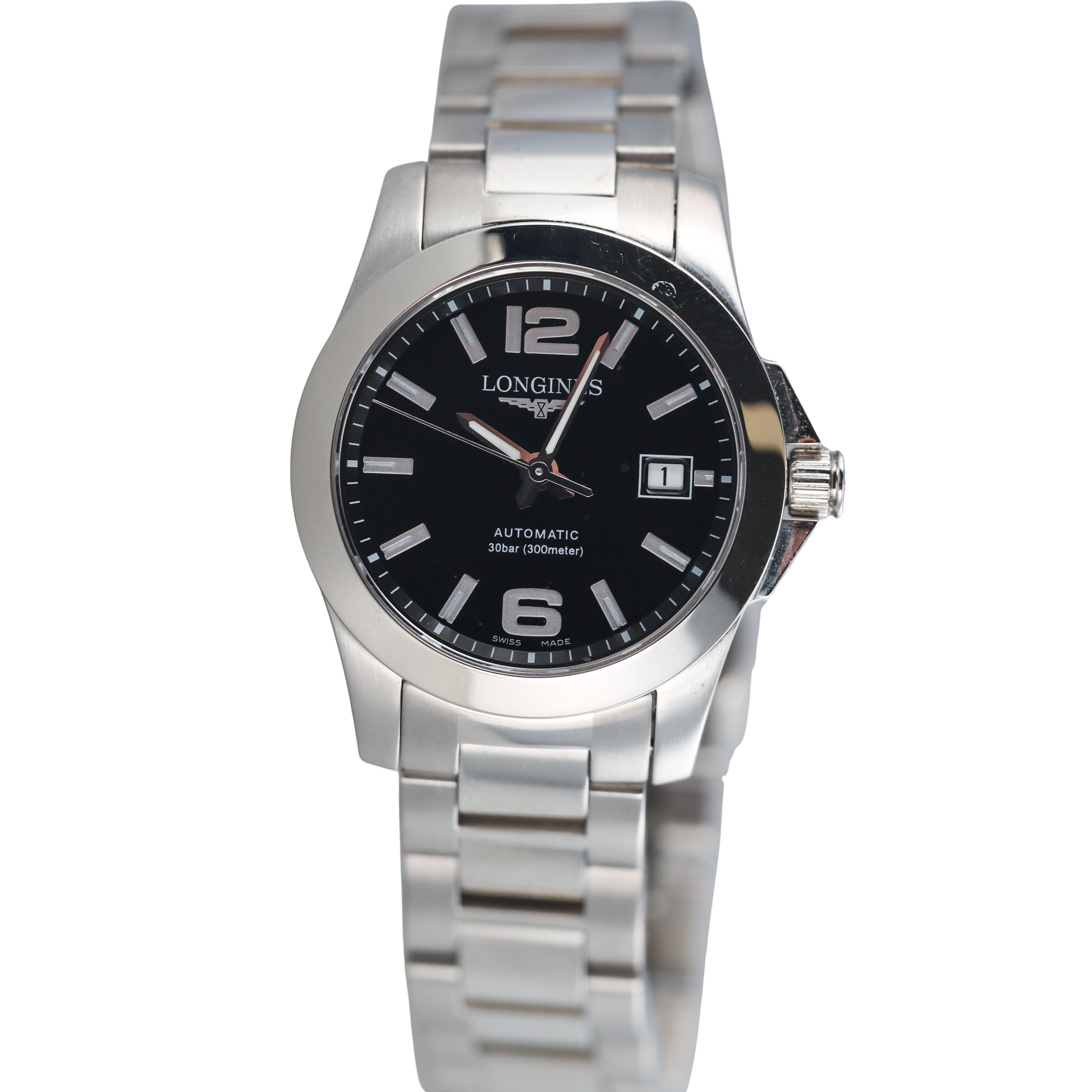 Longines Conquest Automatic Steel Watch L3.276.4