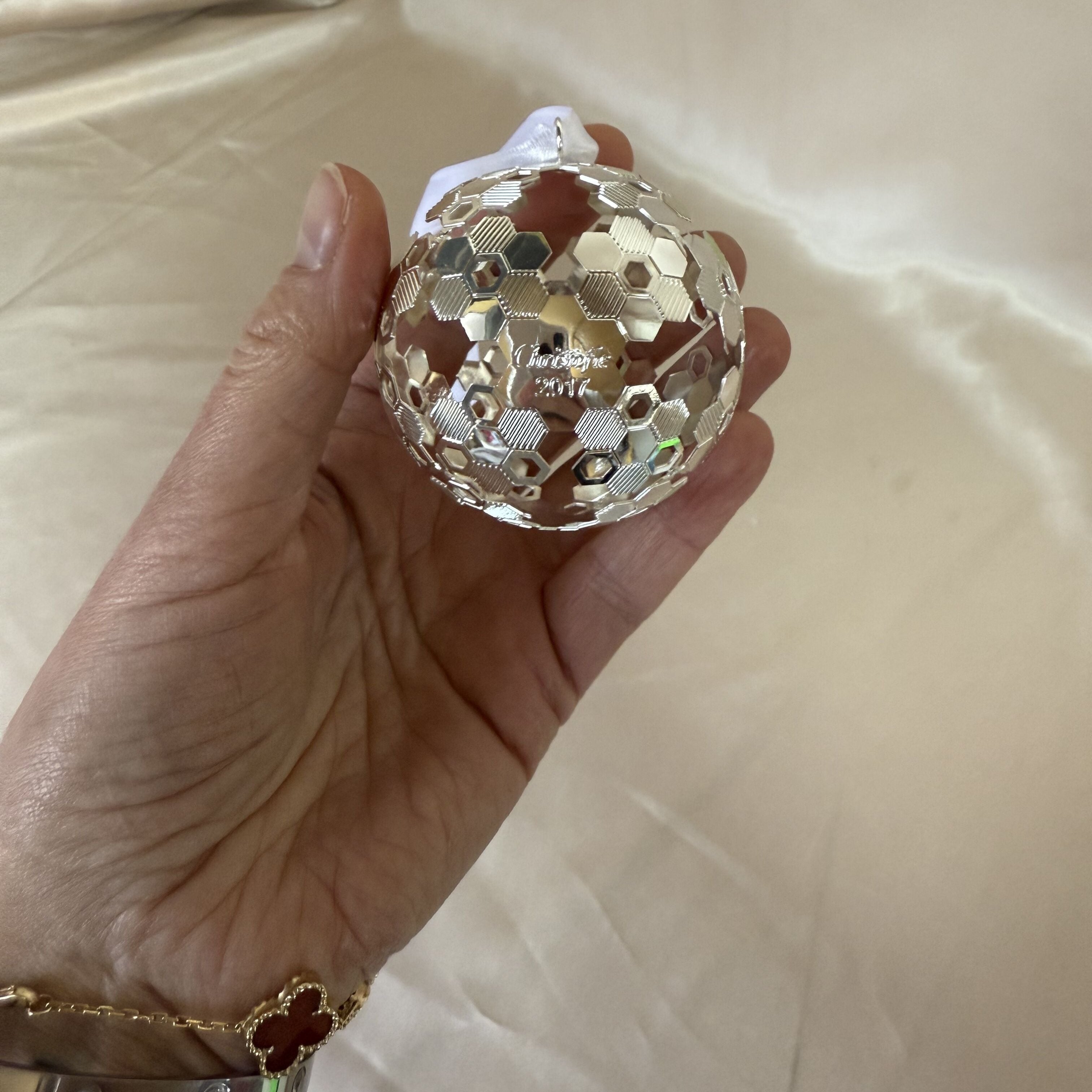 Christofle Christmas BeBe Collection 2017 Ornament Ball 4254639