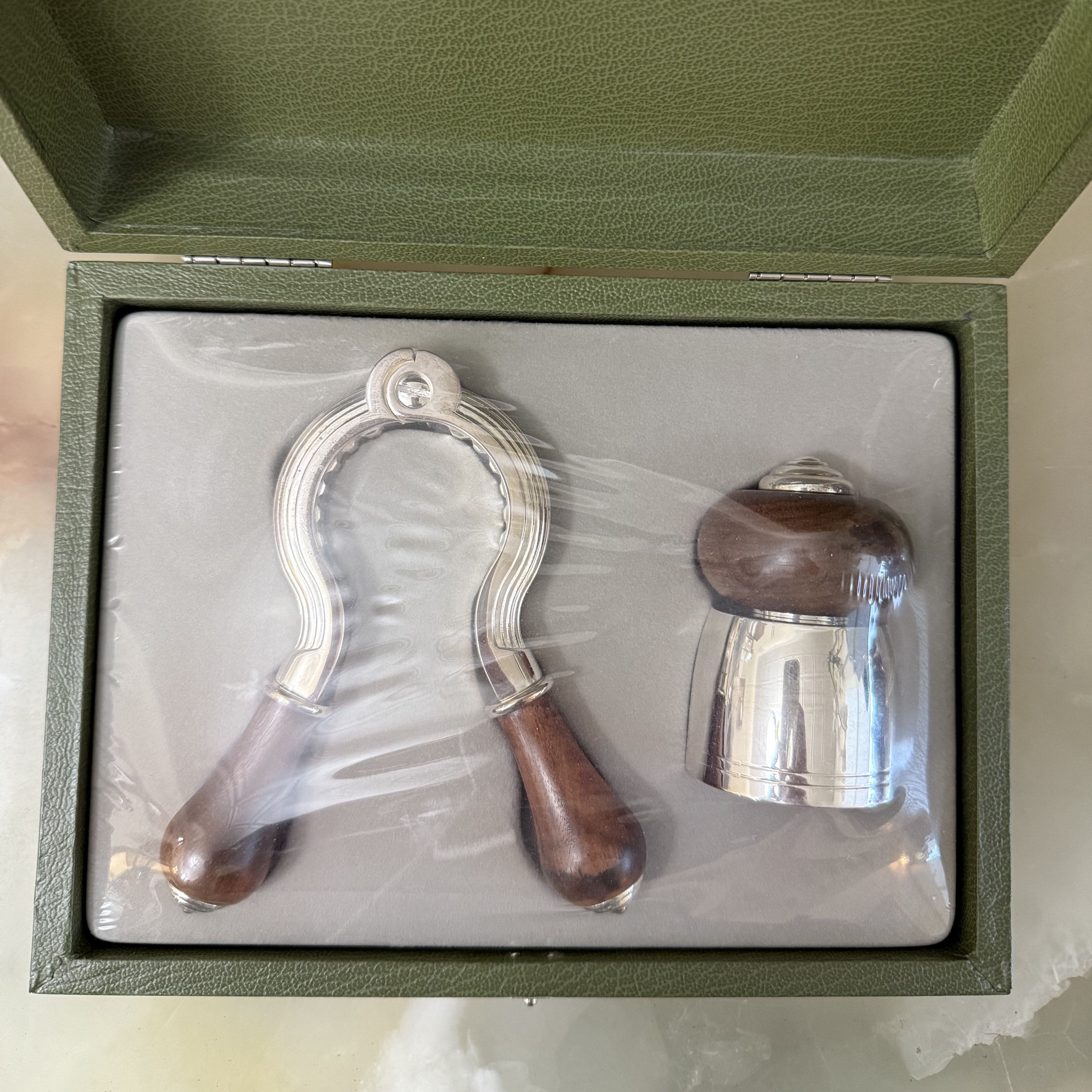 Christofle Champagne Opener & Stopper Set 009282