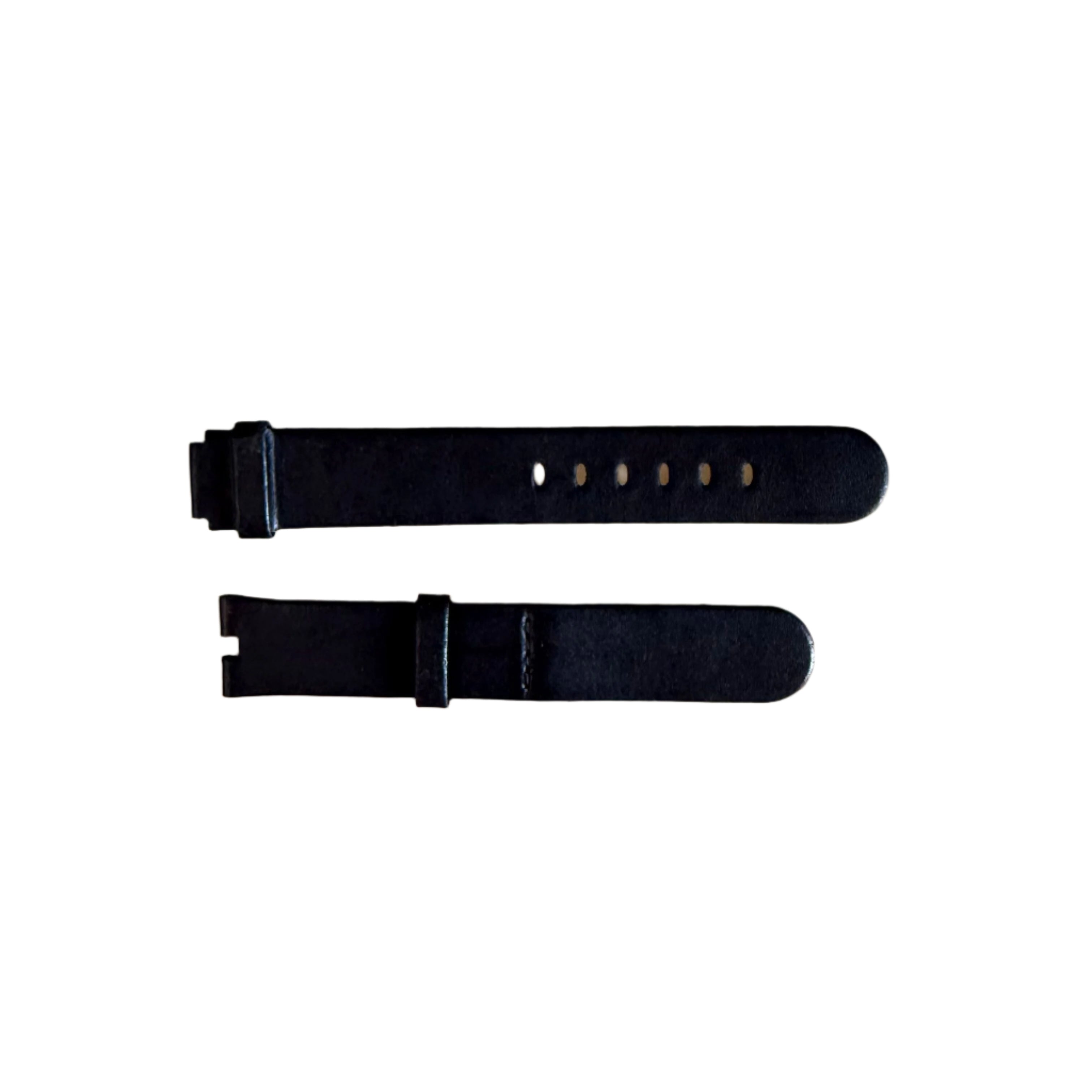 Authentic Baume & Mercier Black Calfskin Watch Strap Band 19mm