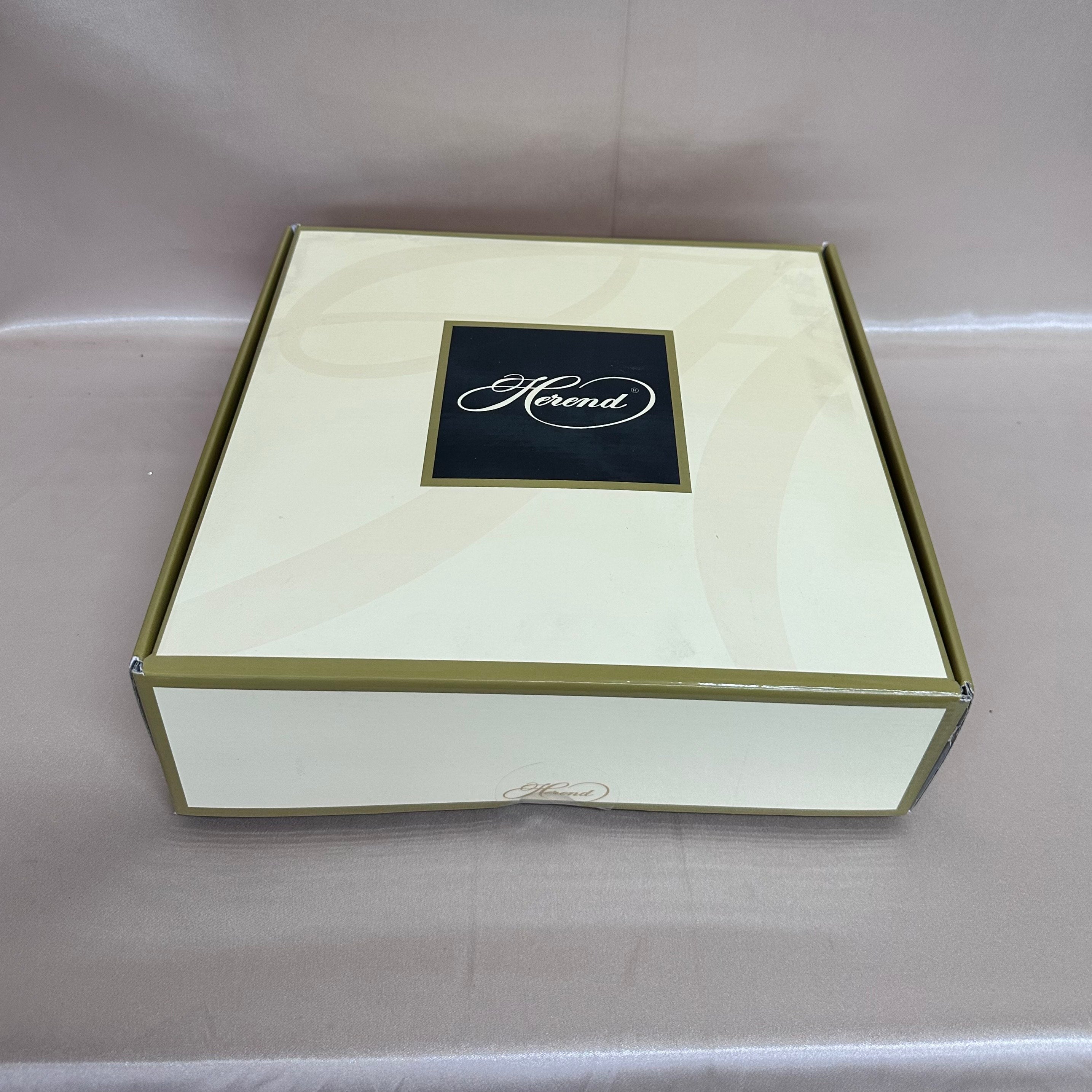 Herend Porcelain Fancy Oblong Pierced Dish 7348-0-00/C4