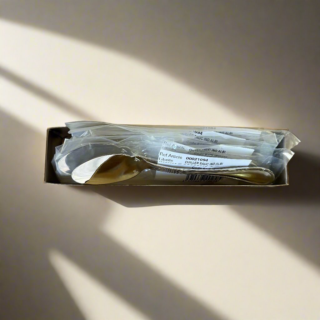 Christofle Albi Gourmet Sauce Spoon Set of 6 0021094