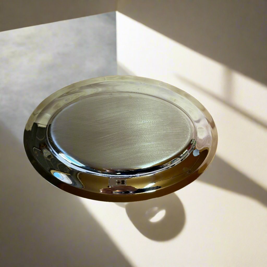 Christofle Albi Silver Plated Meat Platter-Oval Tray 3802132