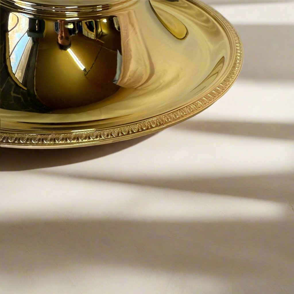 Christofle Malmaison Gold Plated Stand for Centerpiece 4720200
