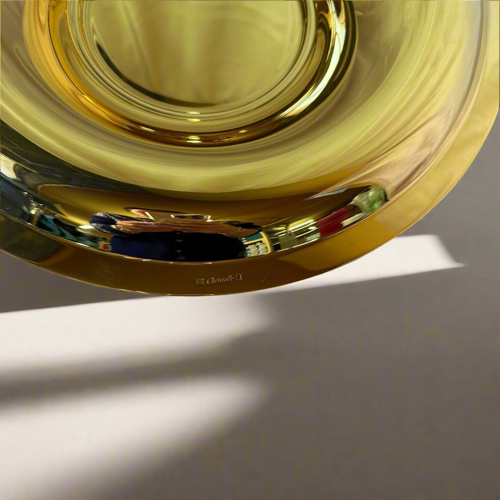 Christofle Malmaison Gold Plated Stand for Centerpiece 4720200