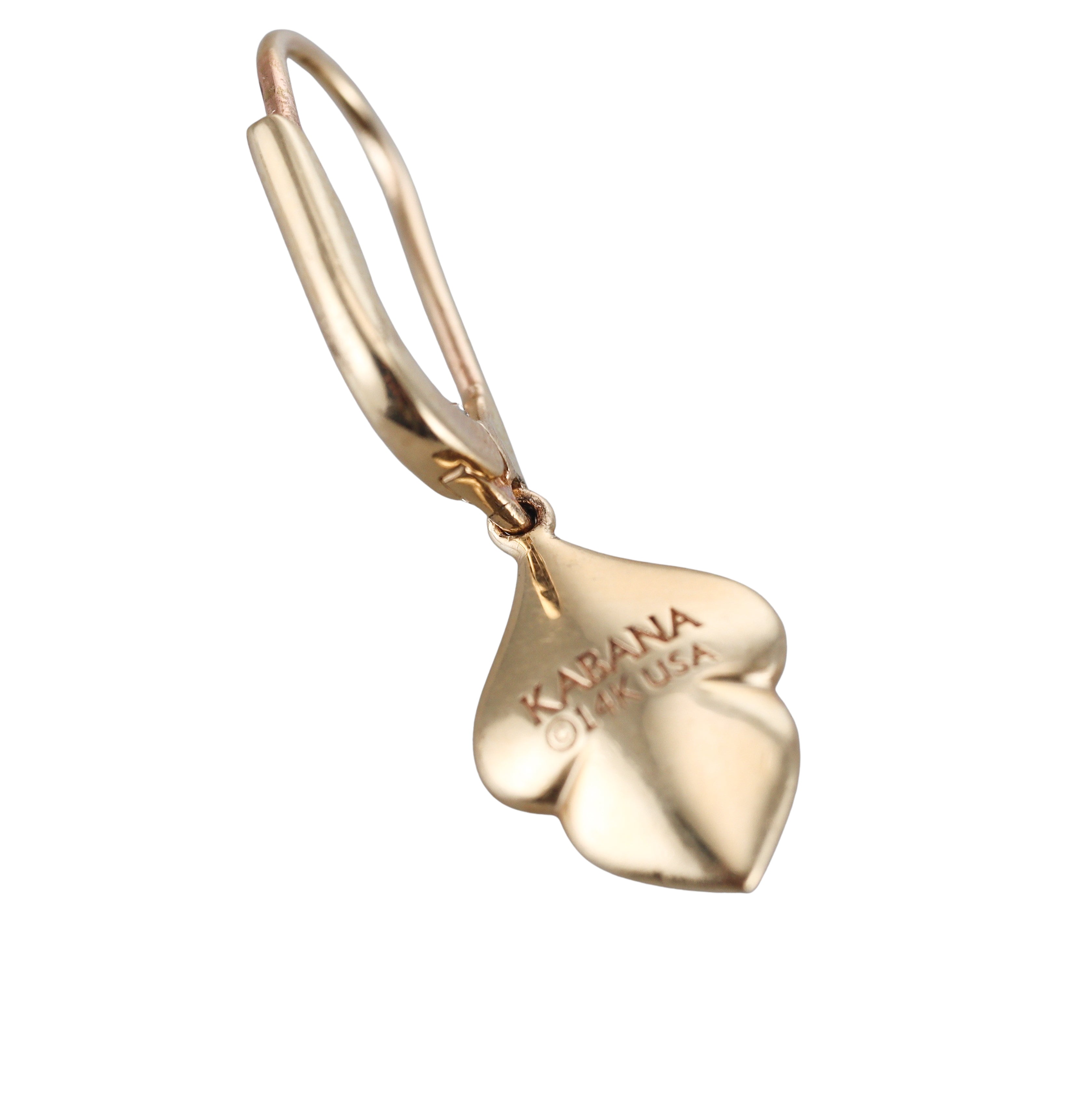 Kabana 14K Yellow Gold Black Onyx Diamond Earrings