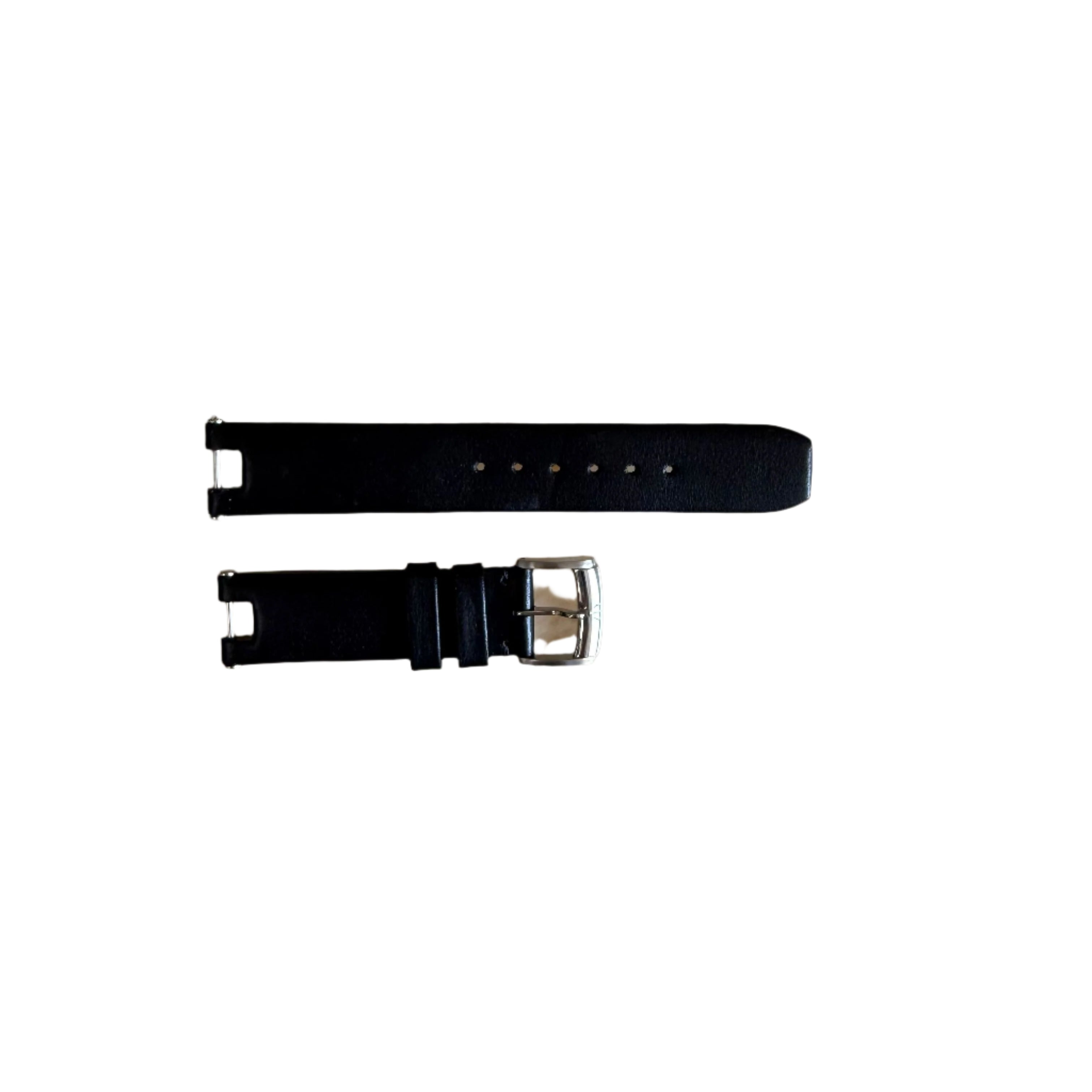 Authentic Baume & Mercier Black Leather Watch Strap Band 16mm with Buckle